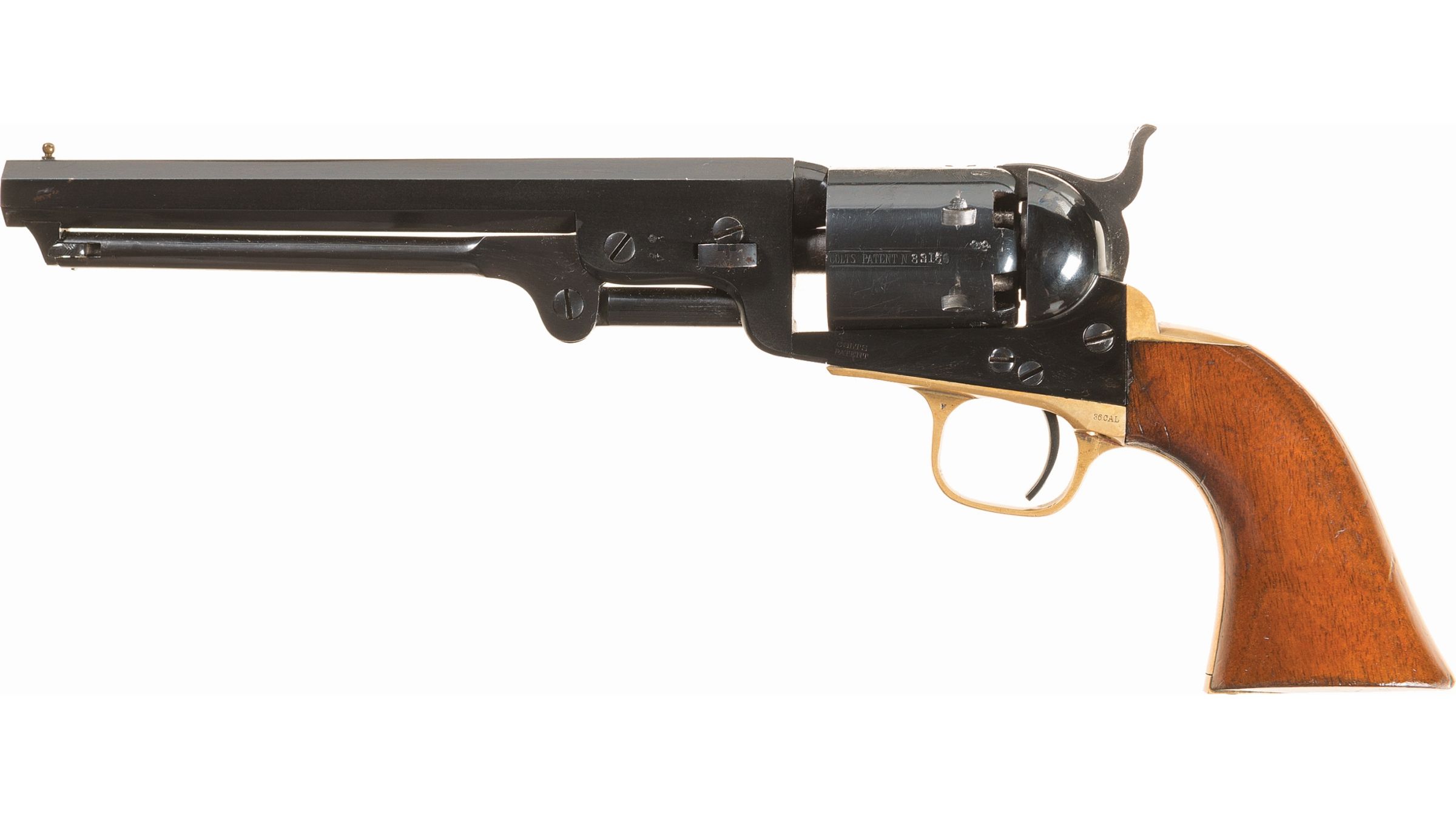 British Proofed Colt Model 1851 Navy Percussion Revolver Rock Island Auction