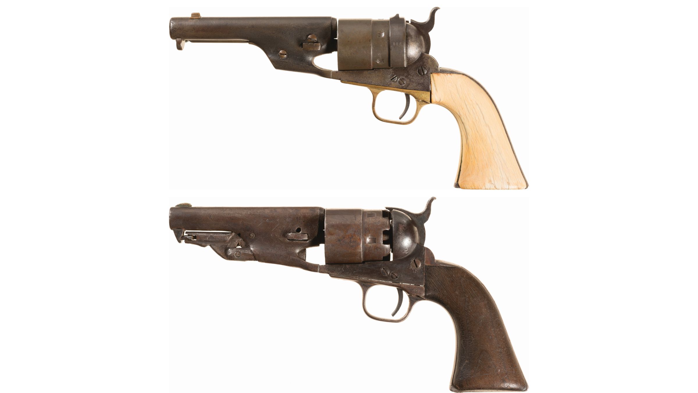 Two Antique Colt 'Belly Gun' Revolvers | Rock Island Auction