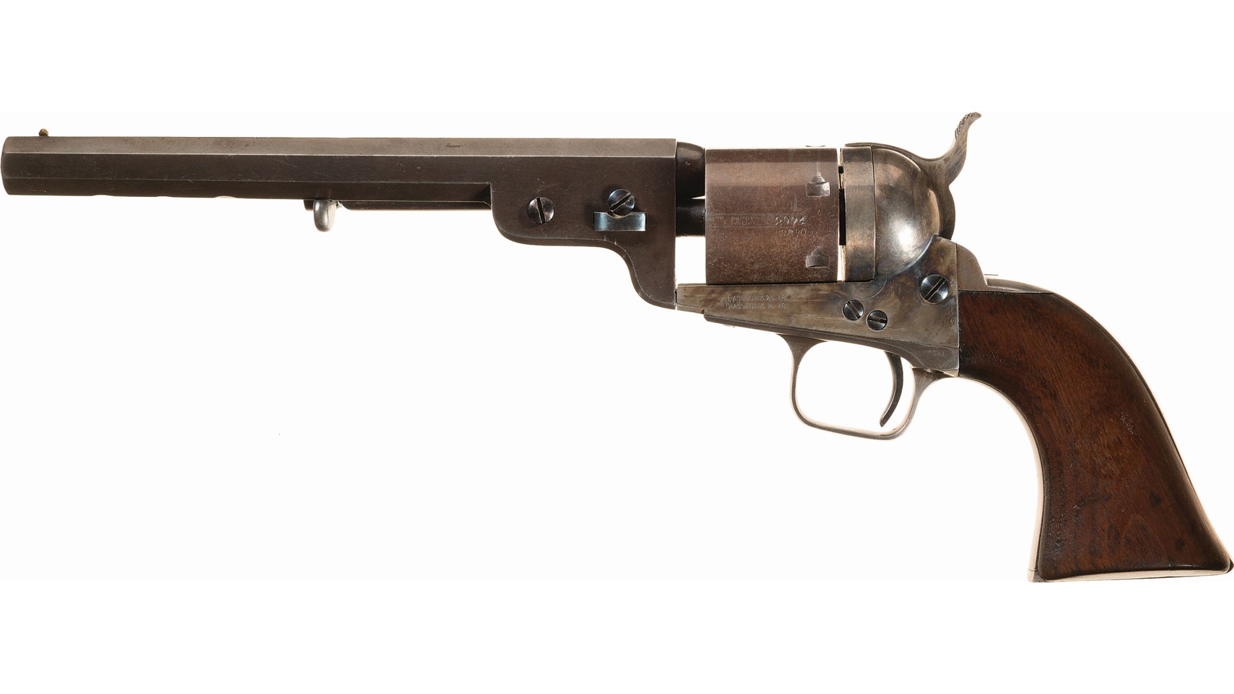 U.s.n. Marked Colt Model 1851 Navy Richards-mason Conversion 