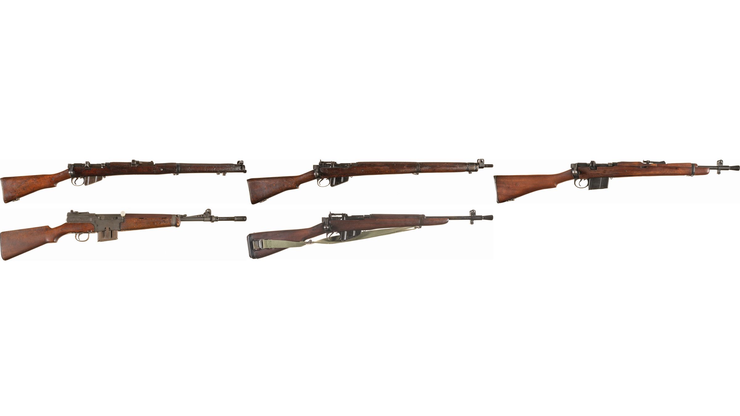 Five Military Rifles | Rock Island Auction