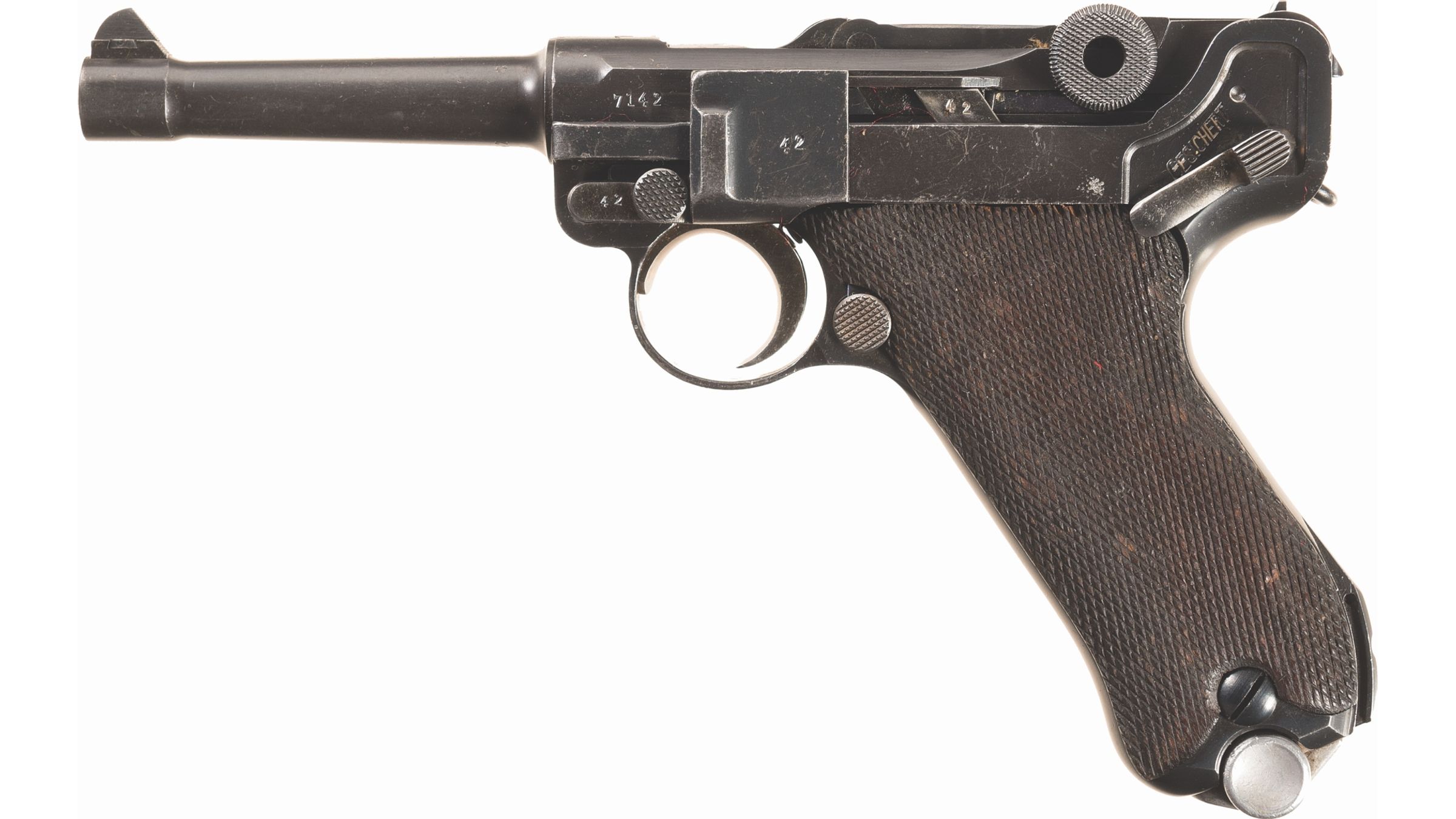 Pre World War Ii Mauser S42 Code Luger Semi Automatic Pistol Rock