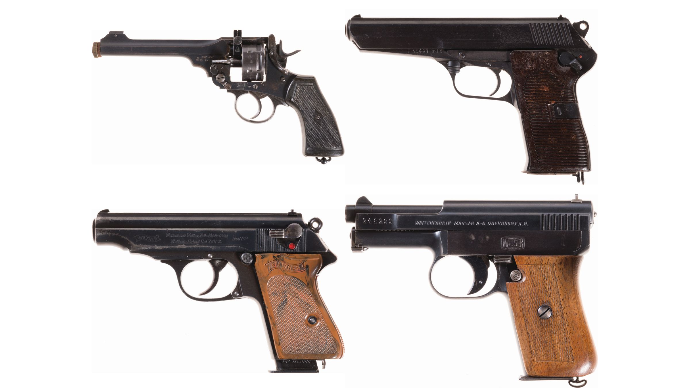 Four European Handguns