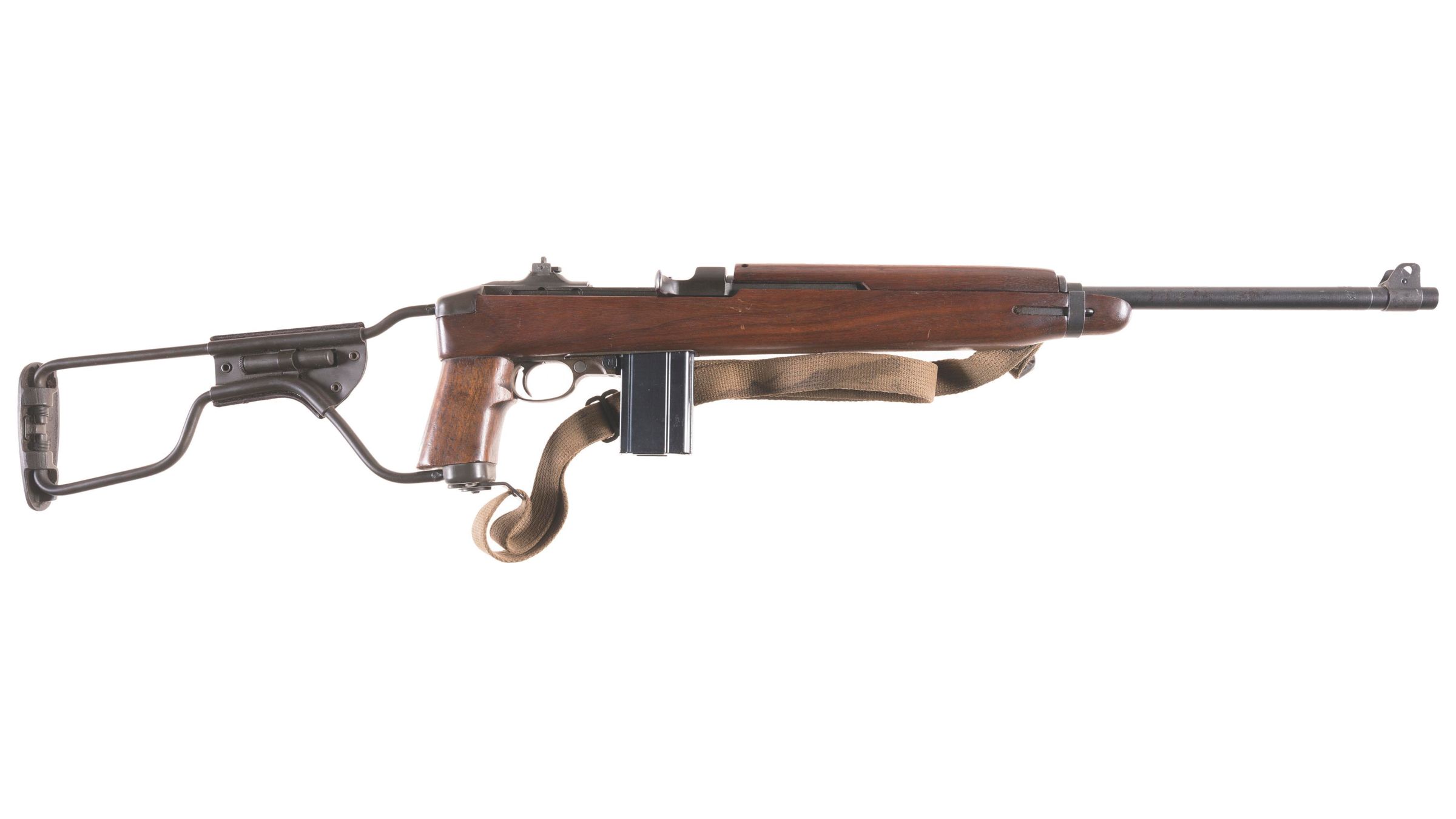 Us Inland M1a1 Semi Automatic Paratrooper Carbine Rock Island Auction