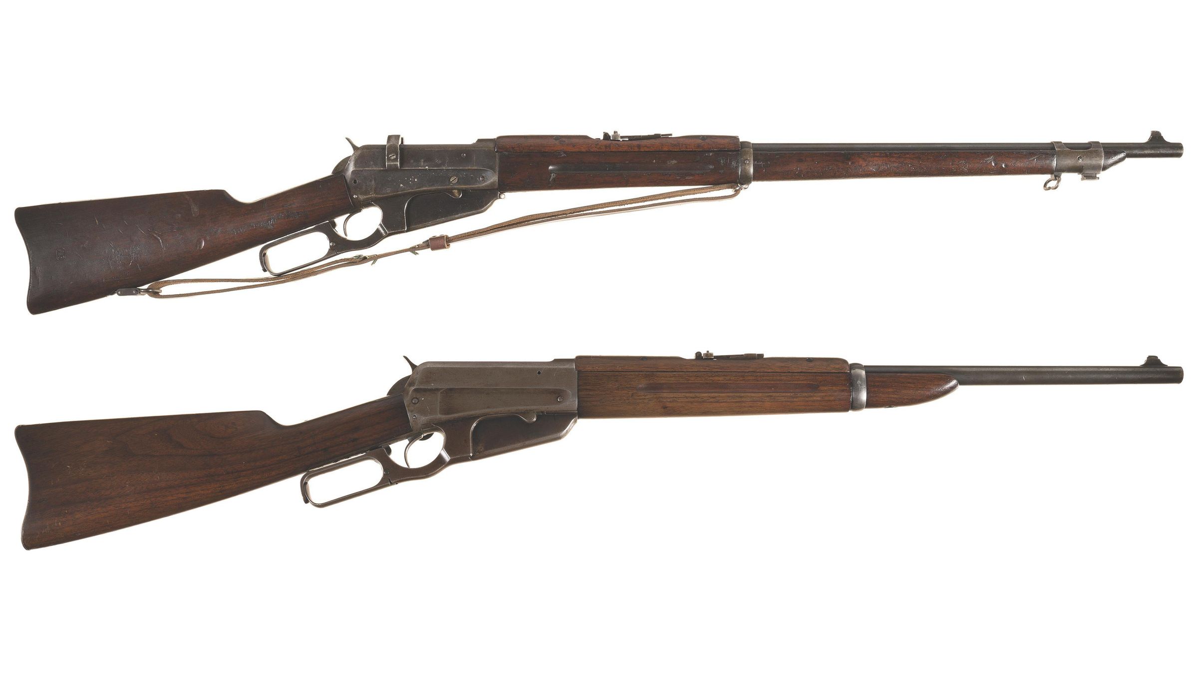 Two Winchester Model 1895 Lever Action Long Guns | Rock Island Auction