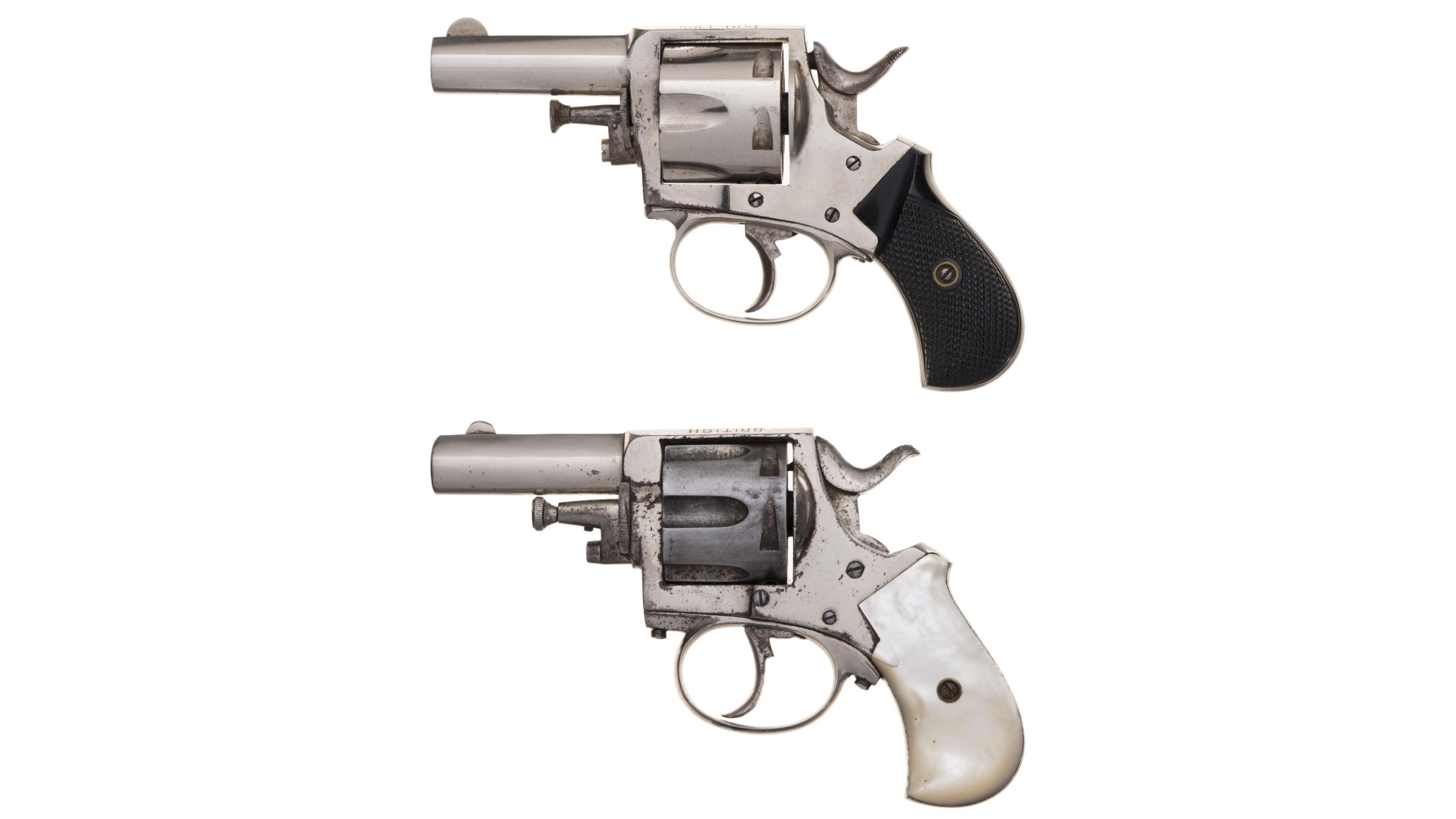 Two Antique British Bulldog Double Action Revolvers | Rock Island Auction