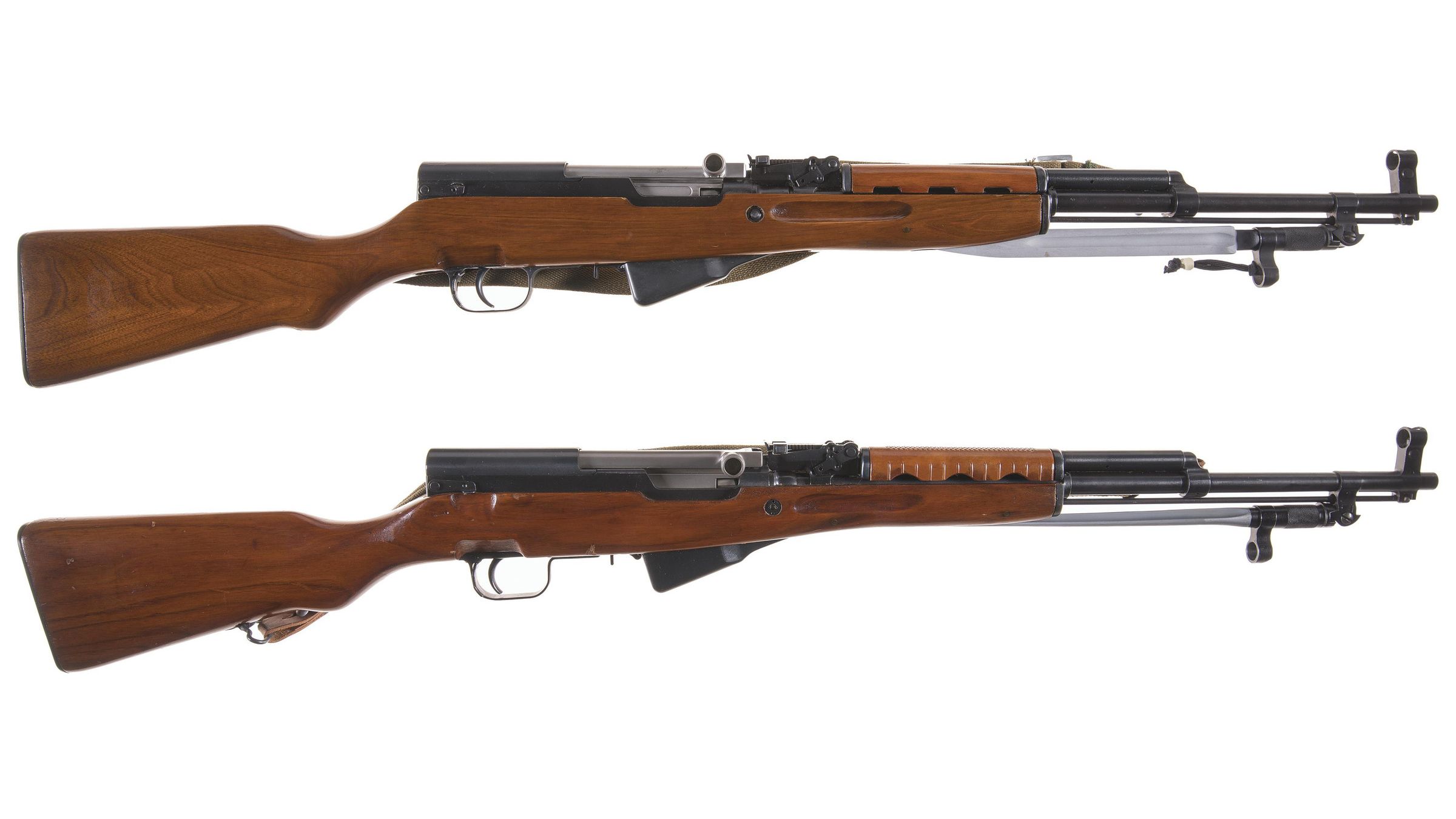 激レア新品　SKS　ドイツ製空気入れ　75周年記念モデル　プロショップ信頼の名品 Two Chinese SKS Semi-Automatic Rifles | Rock Island Auction