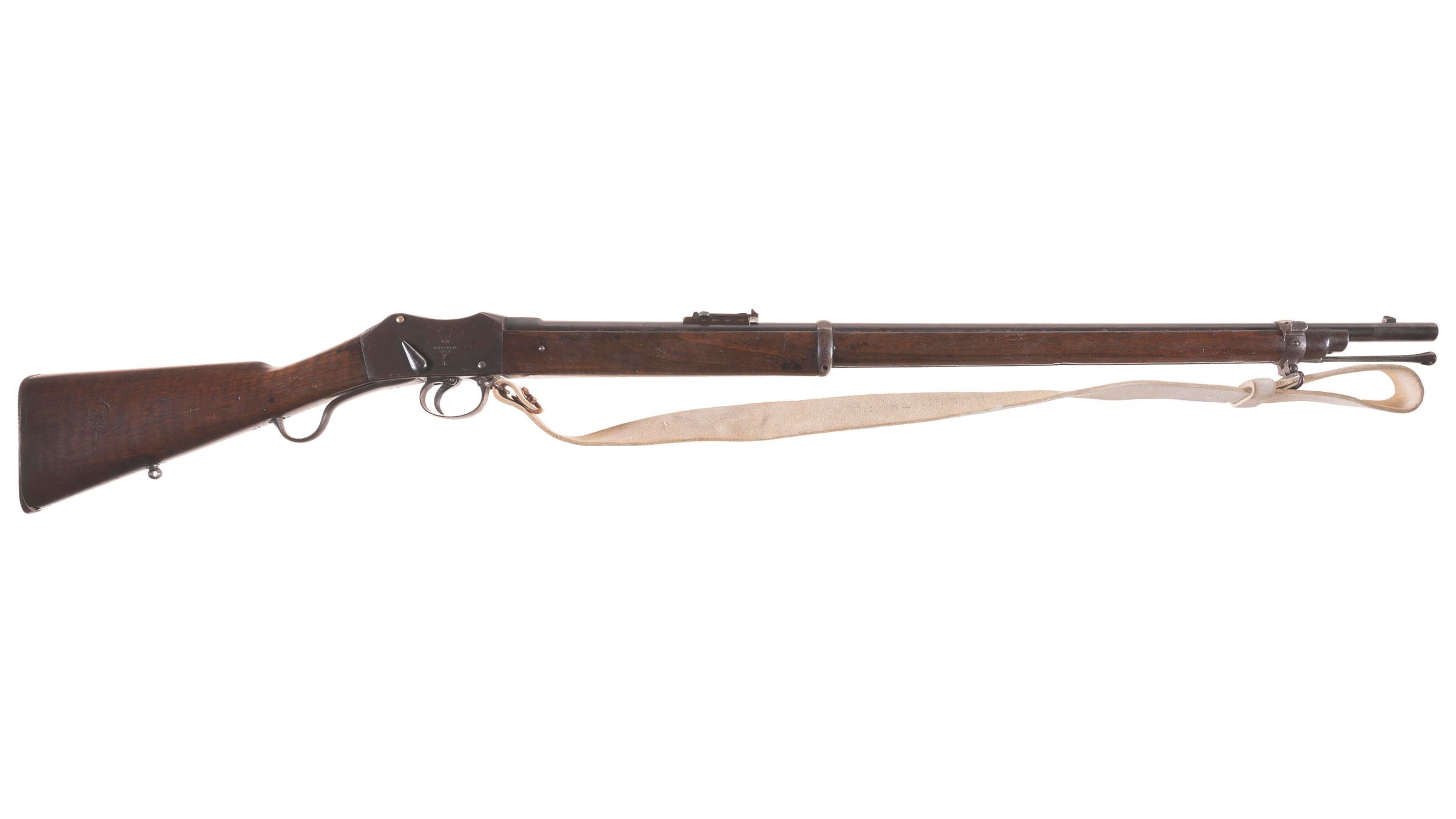 British Enfield MartiniHenry Mk. I Rifle Rock Island Auction