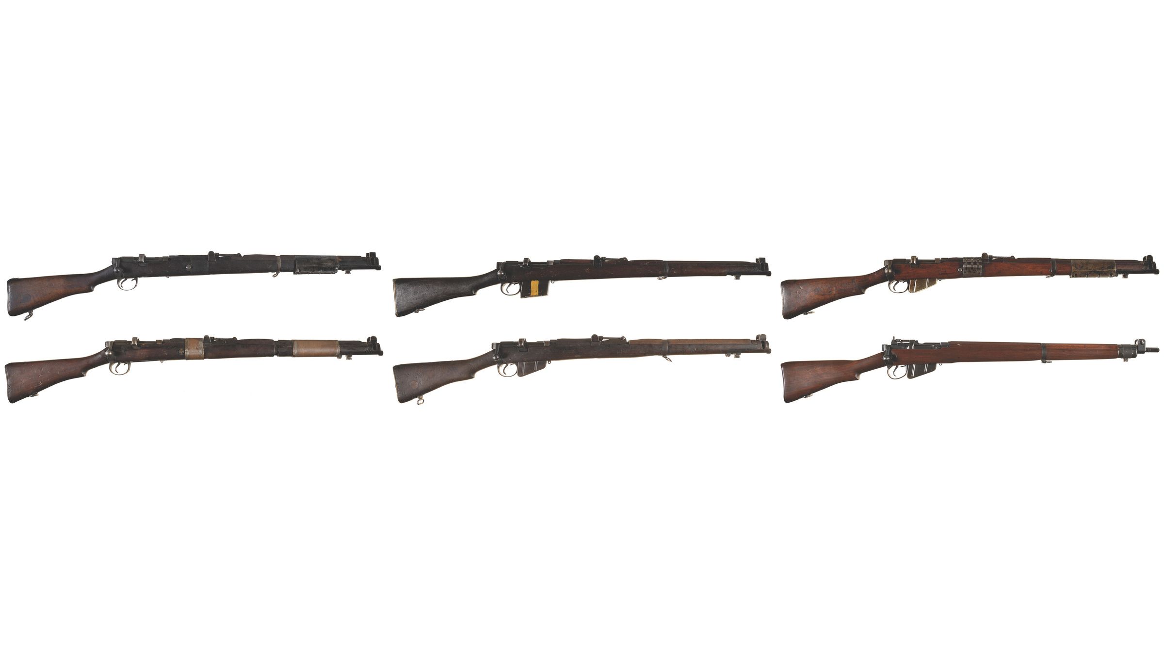 six-british-military-bolt-action-rifles-rock-island-auction