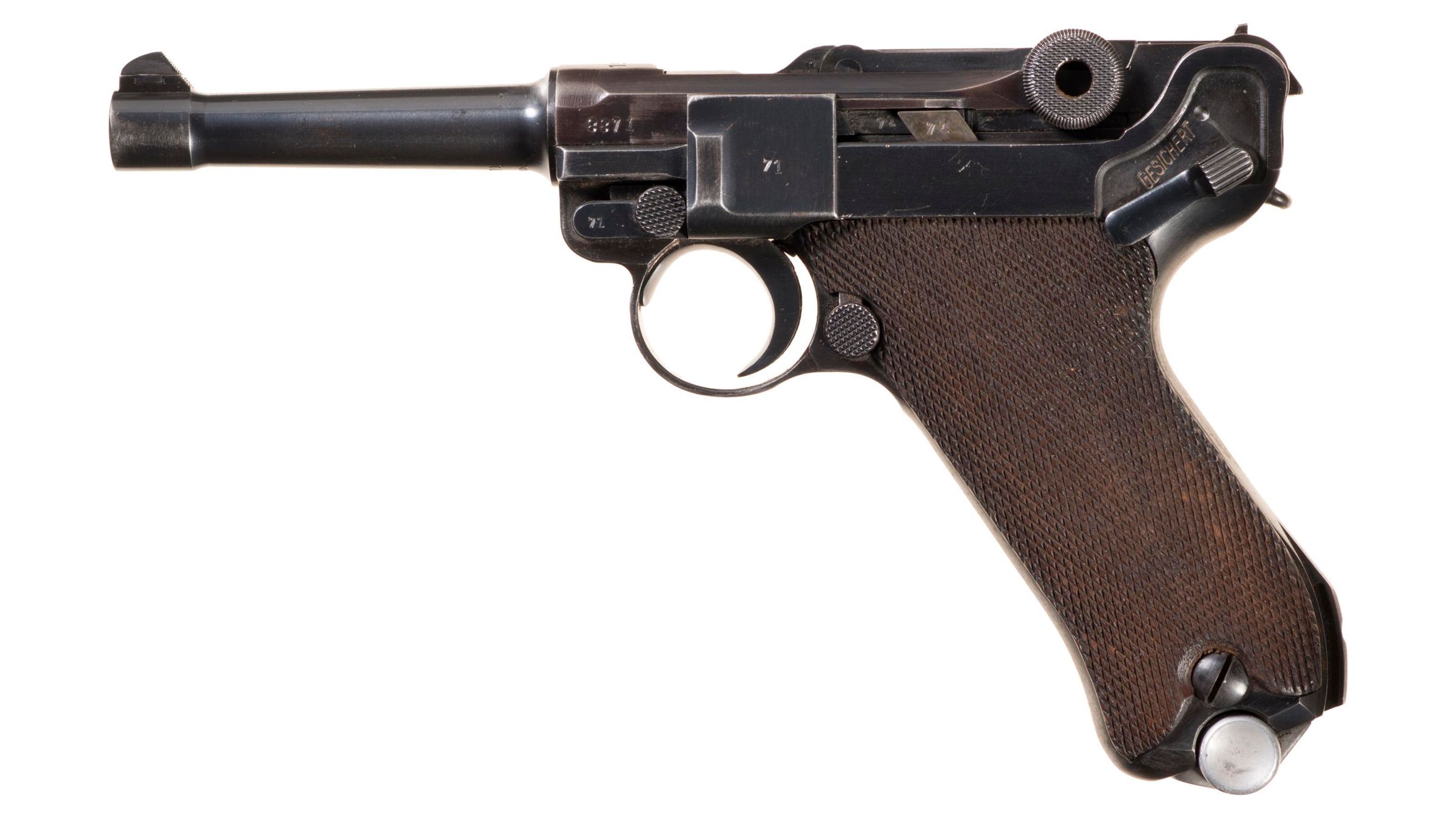 Mauser S 42 Code 1939 Date Luger Semi Automatic Pistol Rock Island Auction 6560