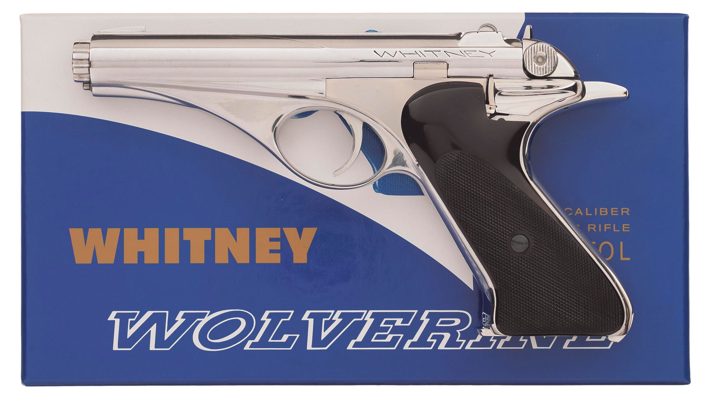 Whitney Wolverine Semi Automatic Pistol With Box Rock Island Auction 9484