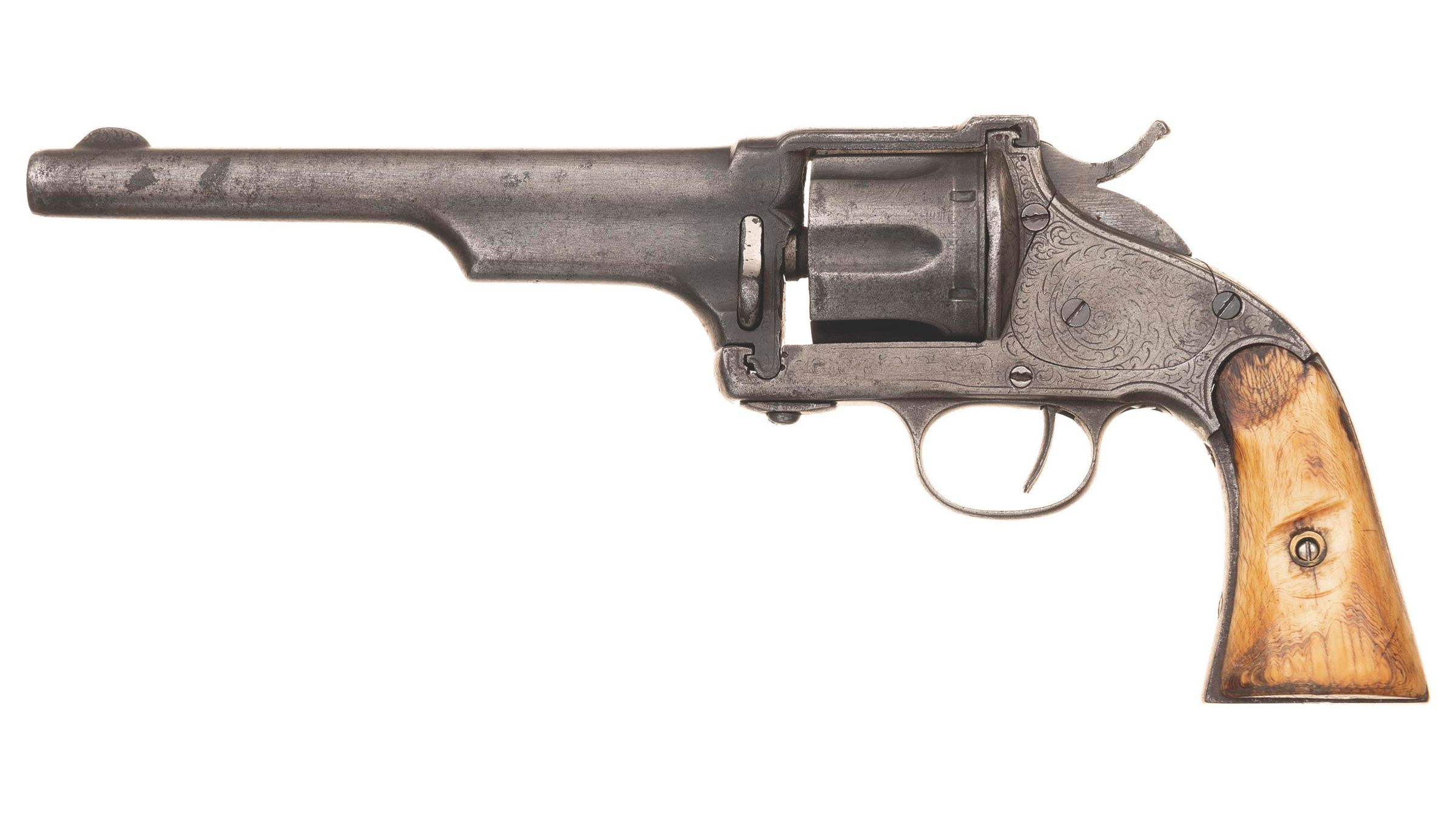 Engraved Merwin, Hulbert & Co. Large Frame Revolver | Rock Island Auction