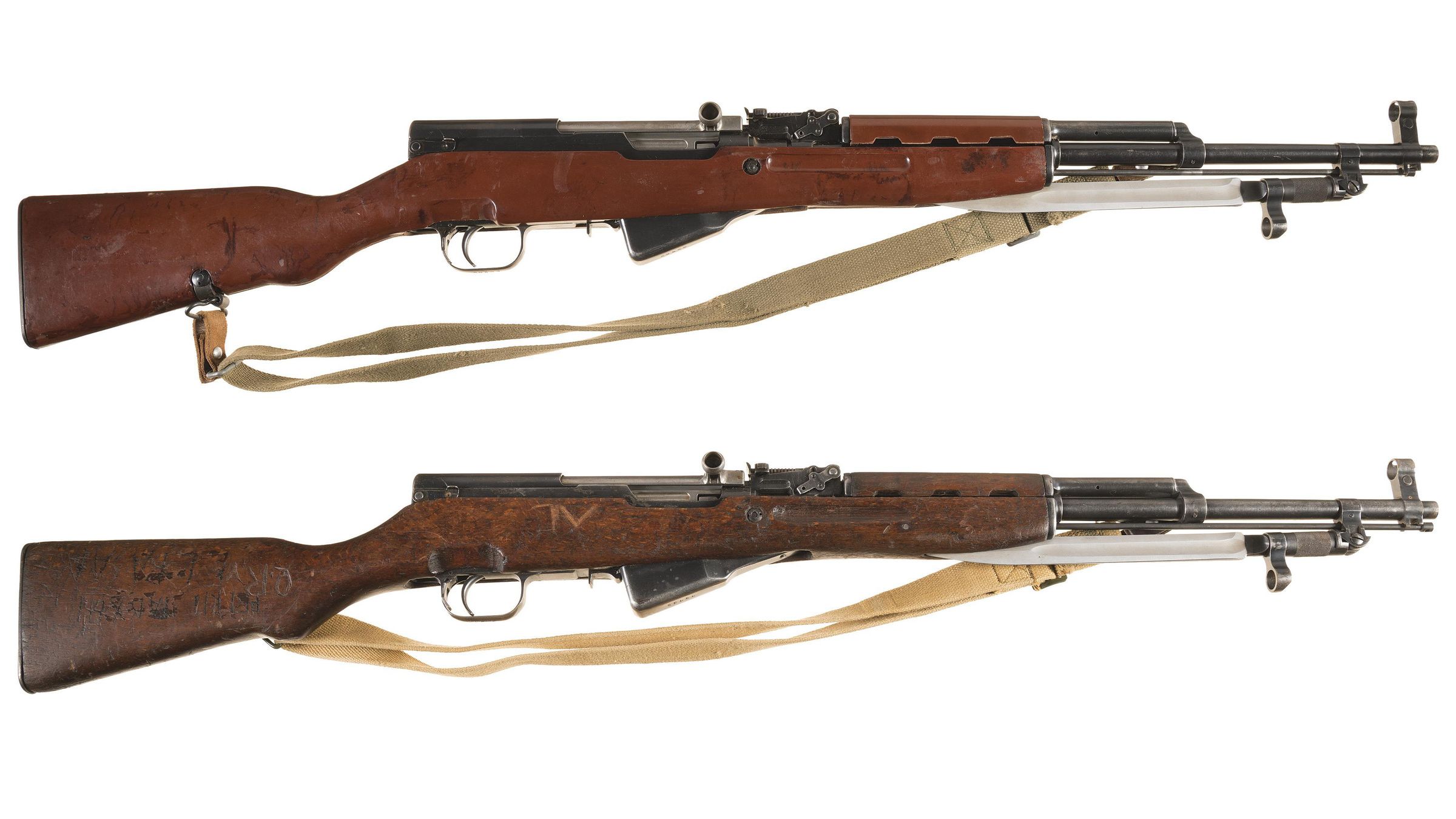 Two Chinese SKS Semi-Automatic Rifles | Rock Island Auction