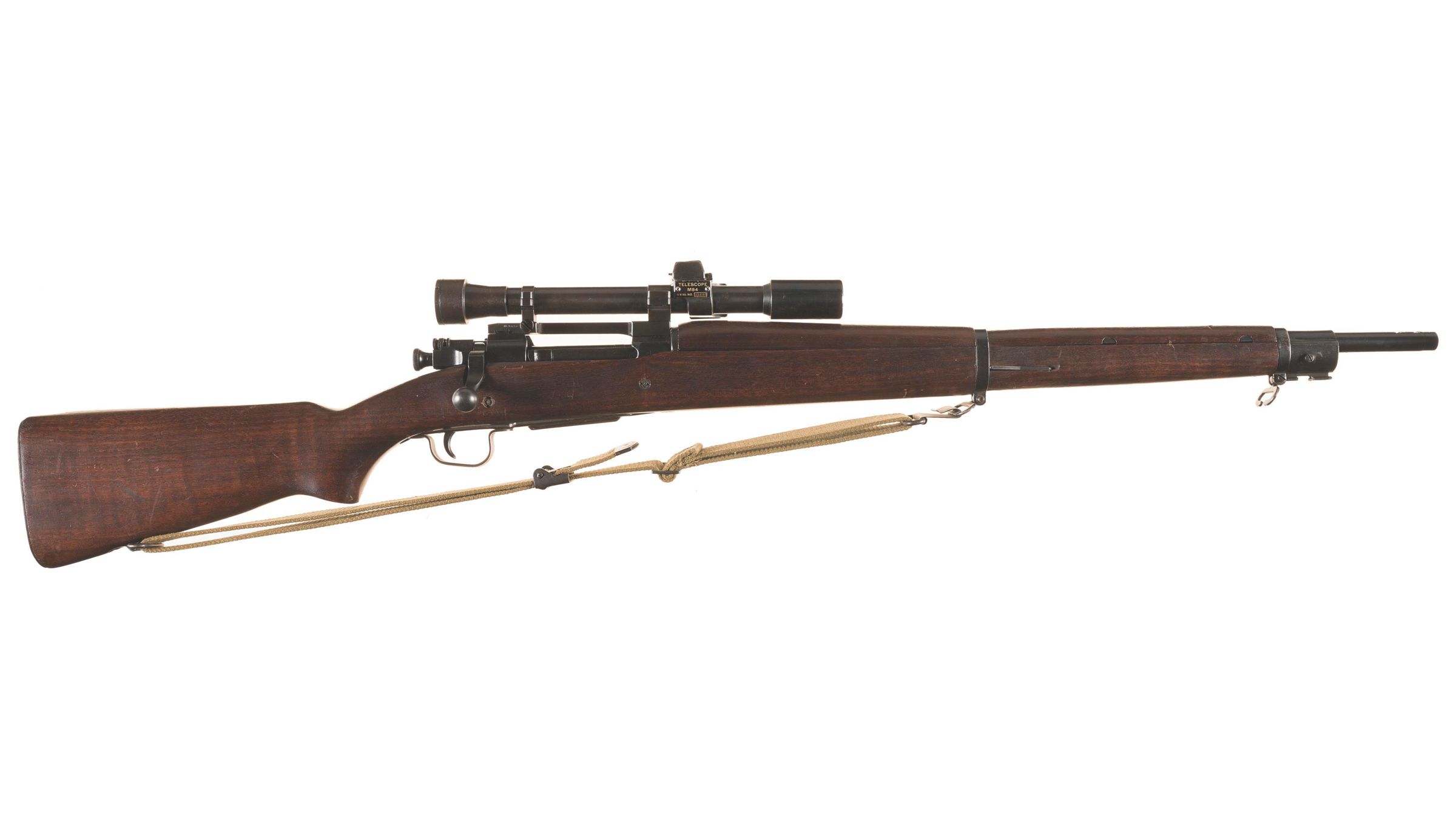 U.S. Remington Model 1903A4 Bolt Action Sniper Rifle with Scope | Rock