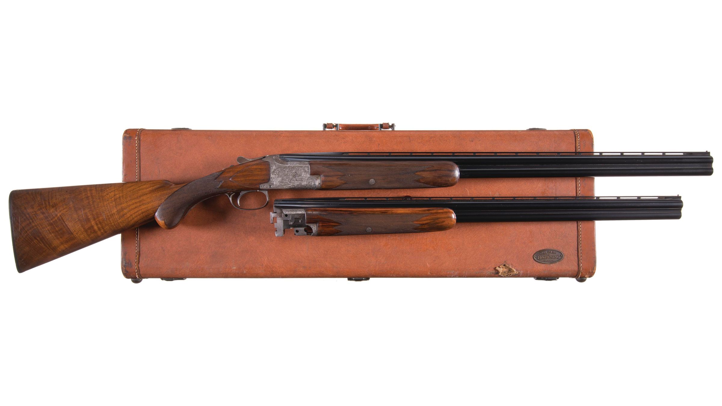 Engraved Browning Superposed Grade V 20 Gauge Shotgun Rock Island Auction