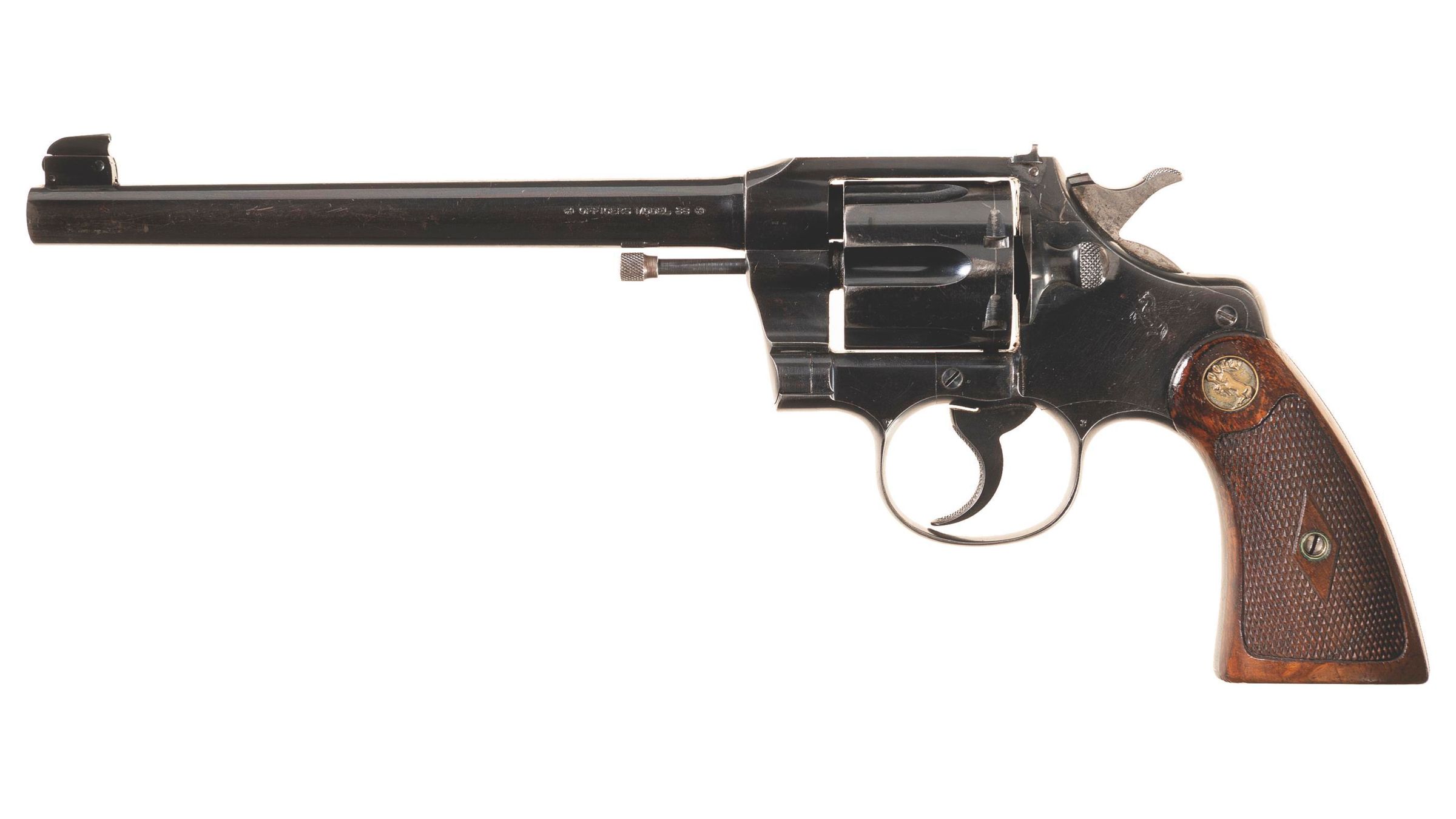 1916 Production Colt Officers Model Target 38 Revolver | Rock Island ...