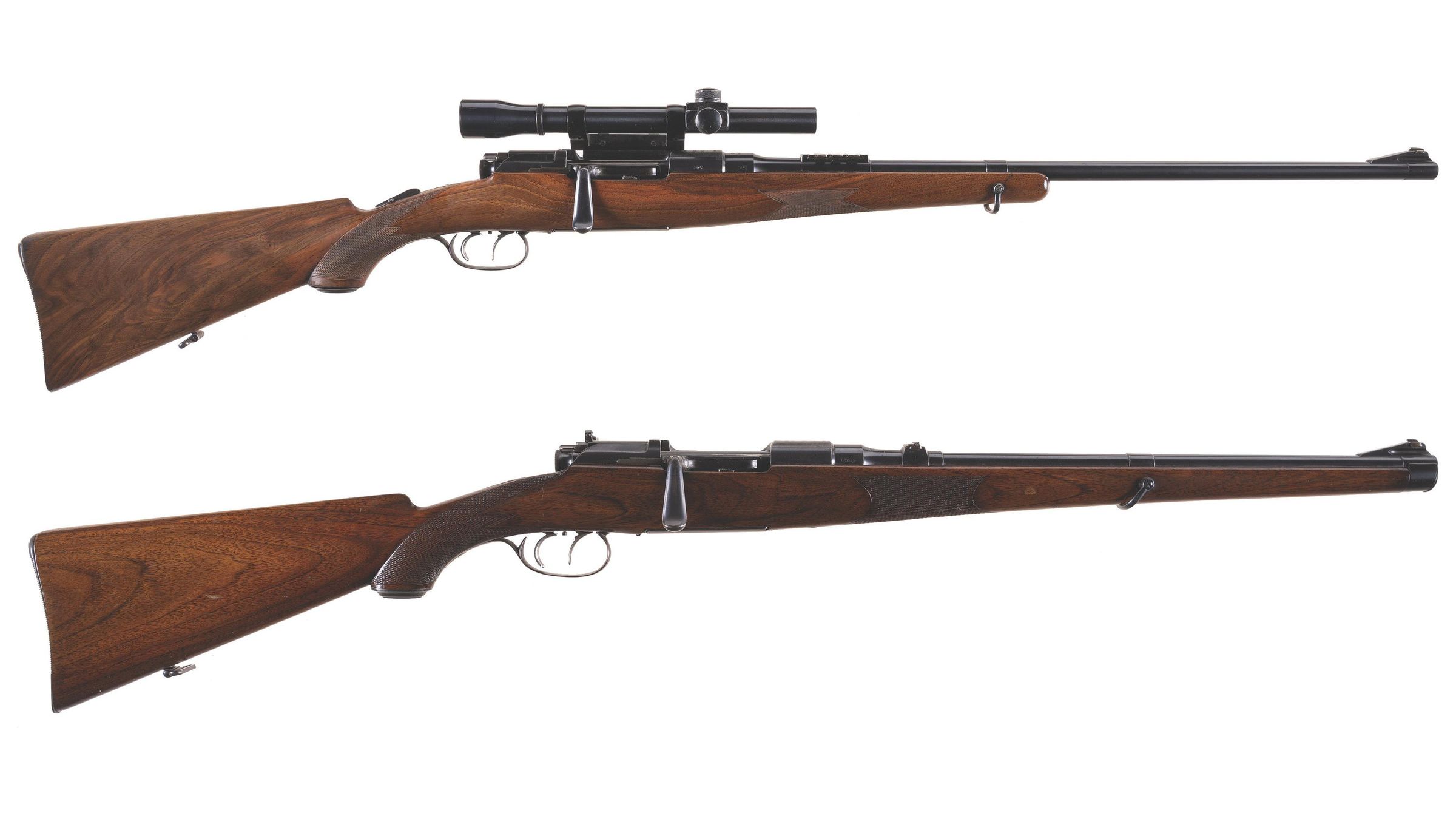 Two Steyr Bolt Action Rifles | Rock Island Auction