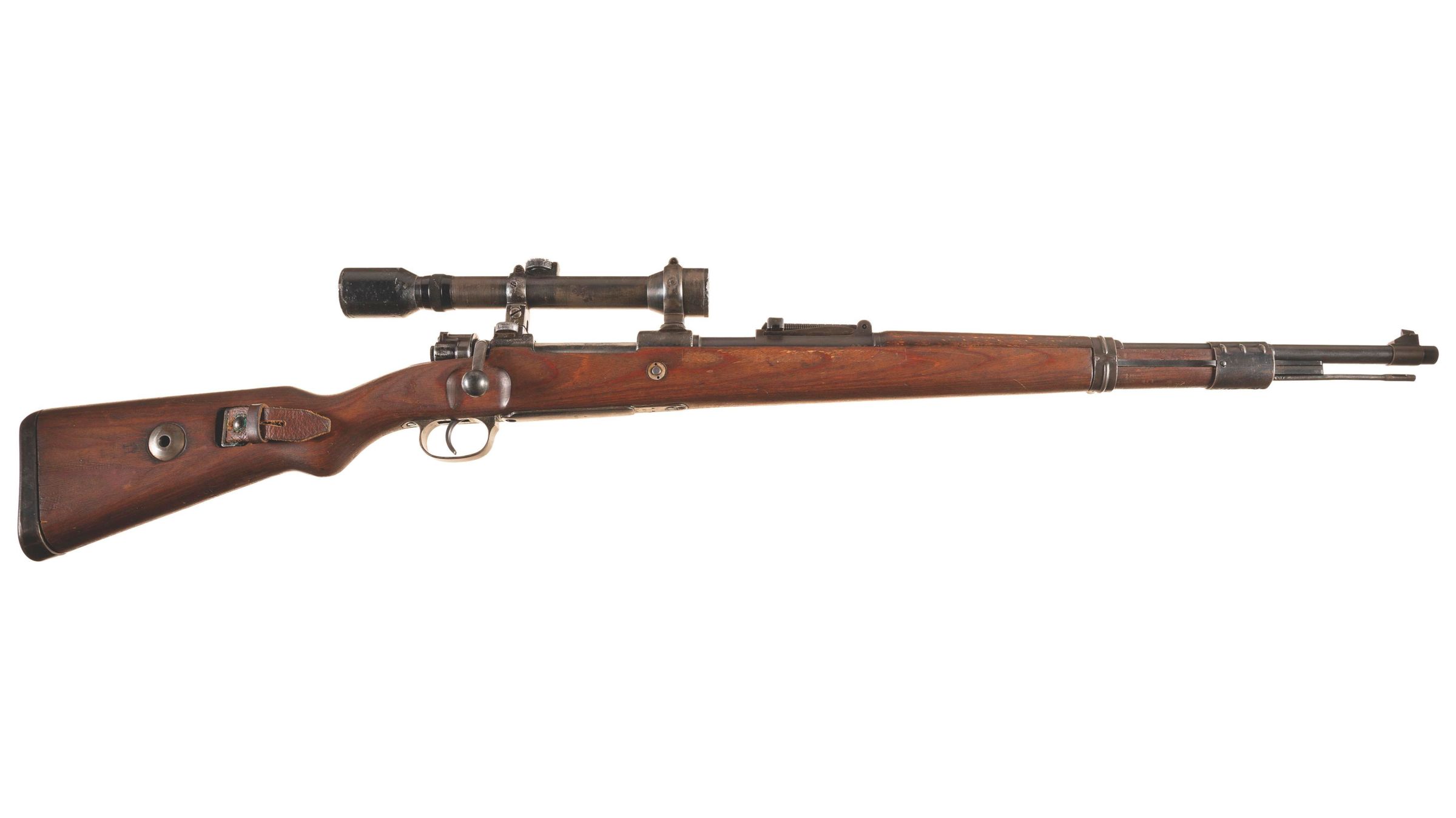 Mauser Werke Borsigwalde Model 98 Sniper Style Rifle With Scope Rock