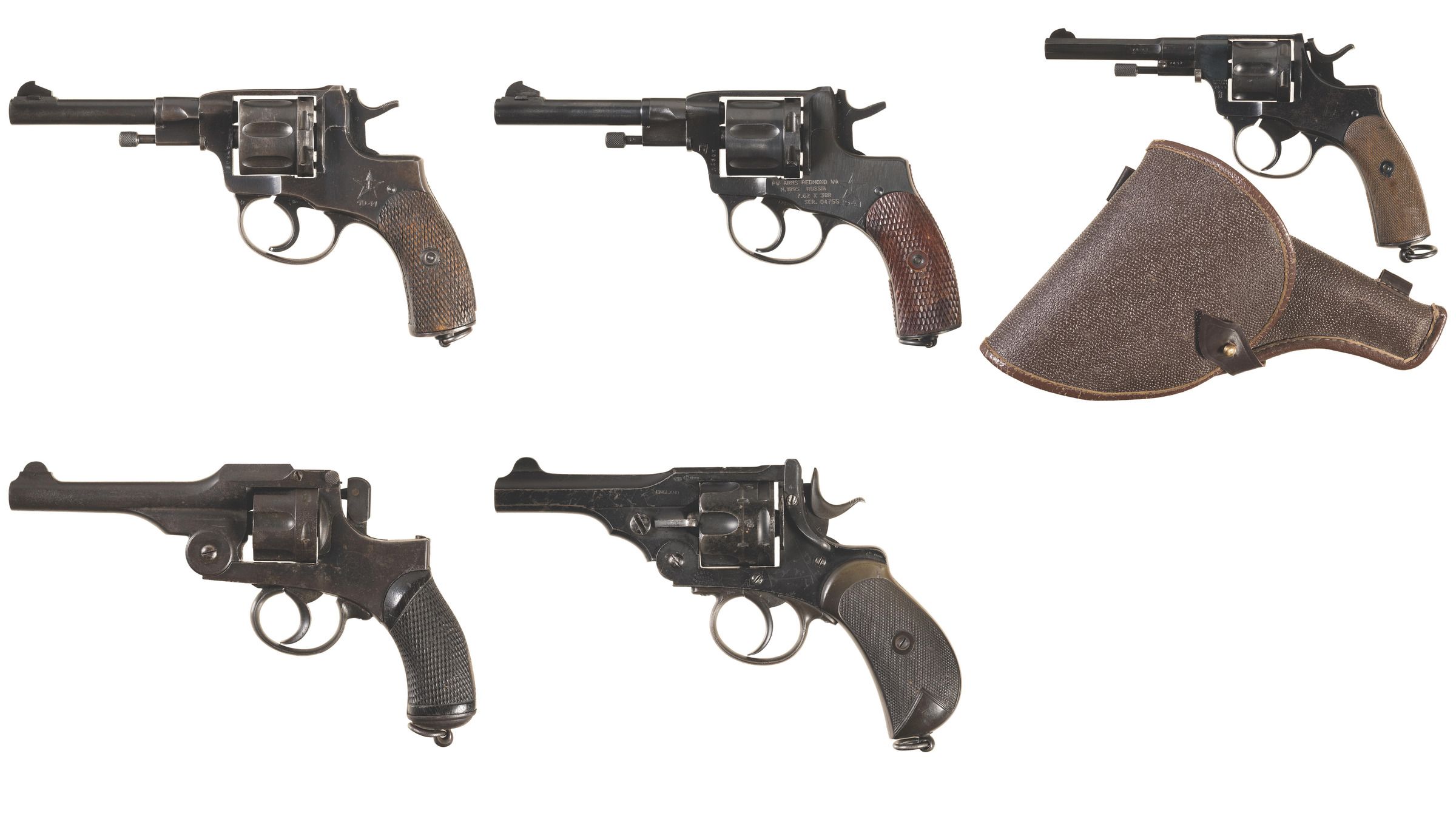 five-military-double-action-revolvers-rock-island-auction