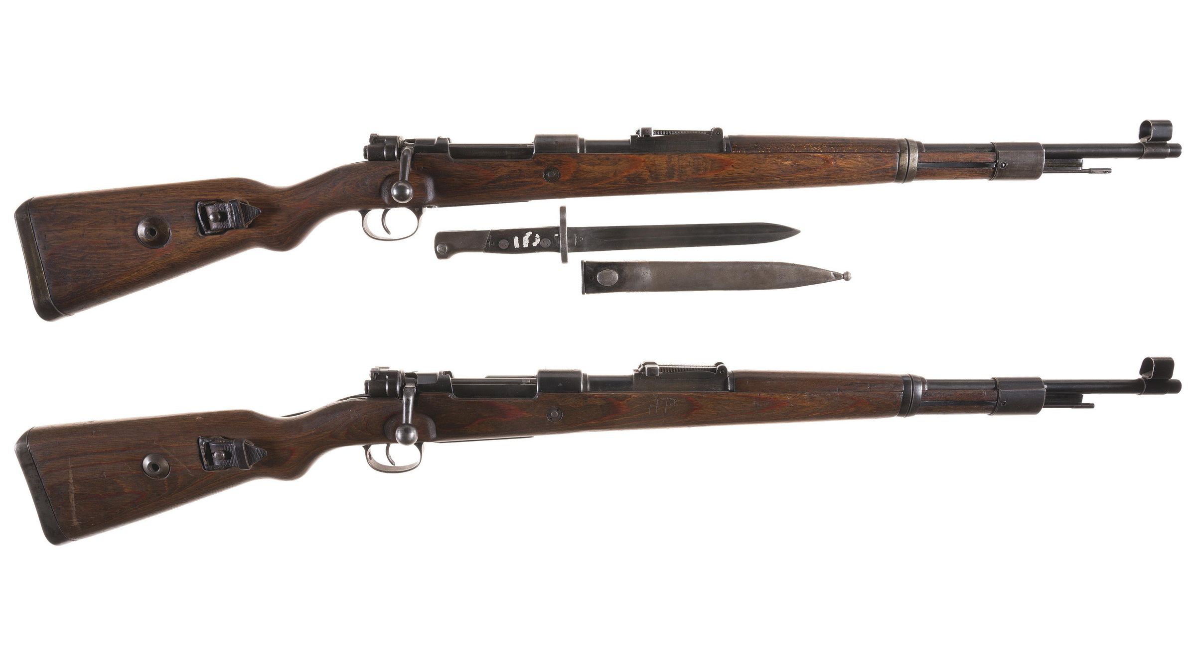 Two World War II German Military Mauser Bolt Action Rifles | Rock ...