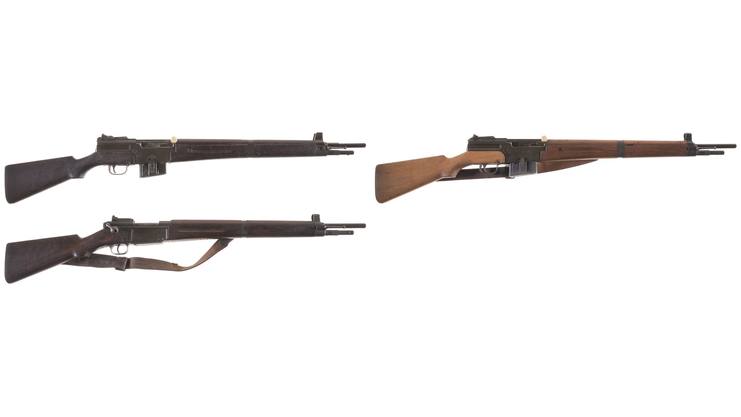 Three French Military Rifles with Bayonets | Rock Island Auction