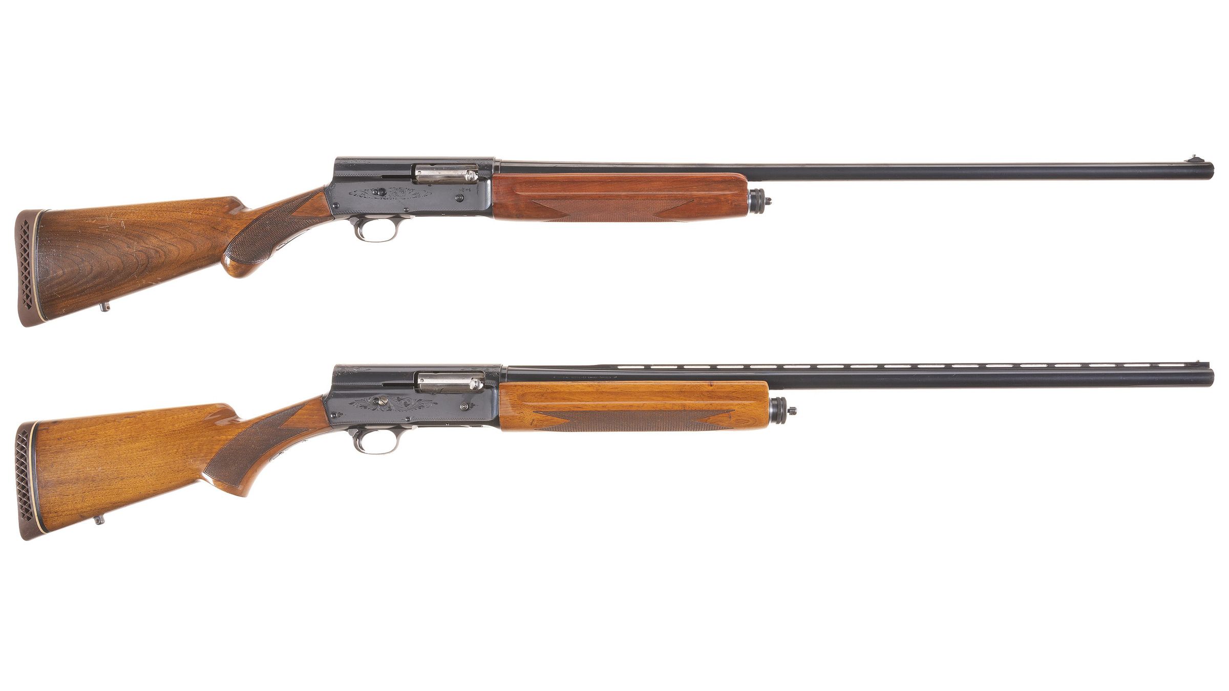 Two Browning A5 Magnum Semi-Automatic Shotguns | Rock Island Auction