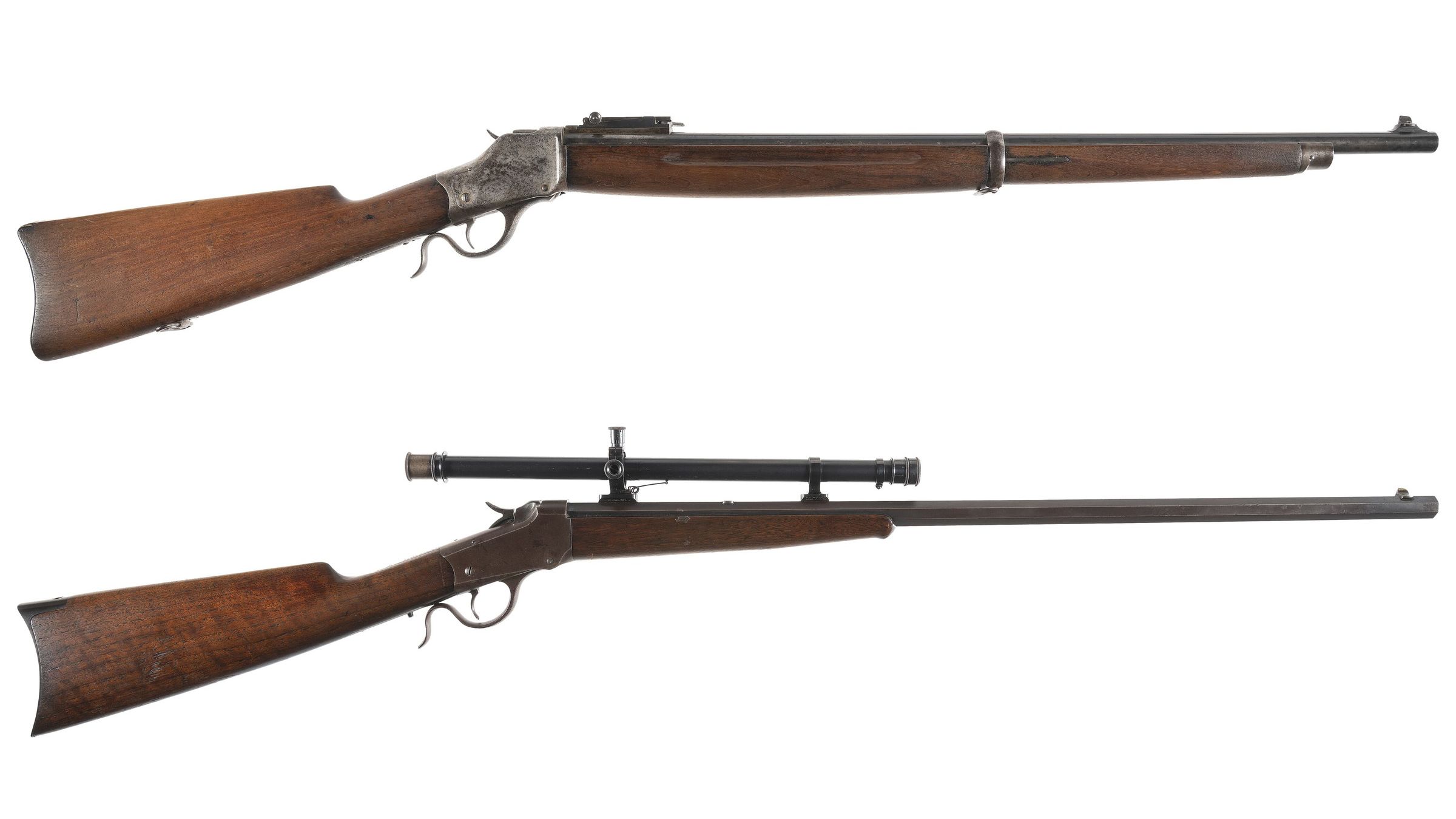 Two Winchester Model 1885 Single Shot Rifles | Rock Island Auction