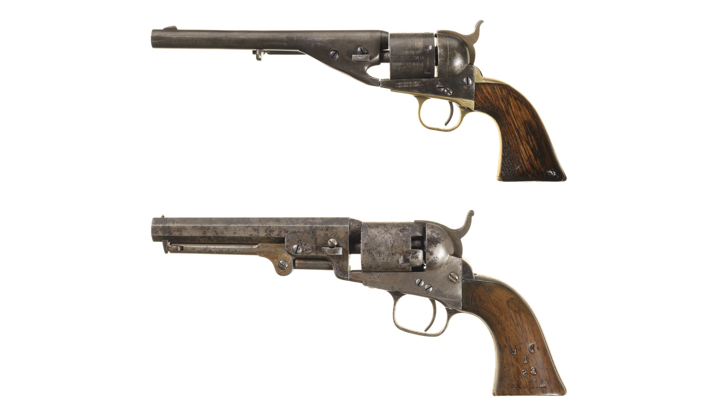 Two Antique Colt Revolvers | Rock Island Auction