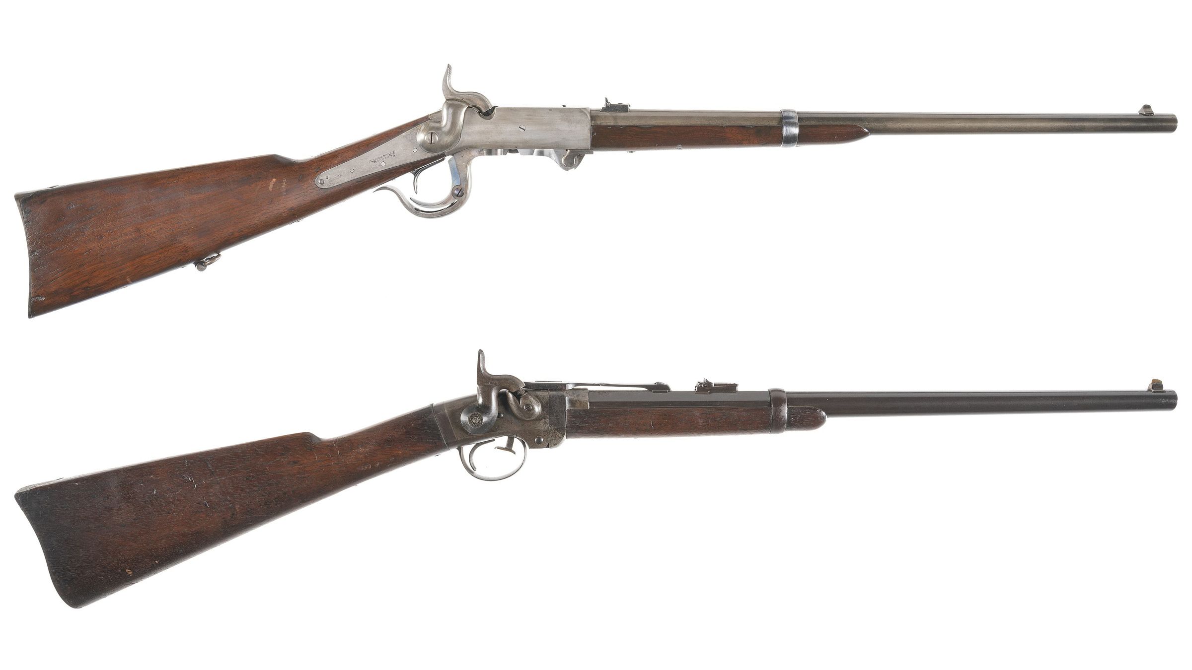 Two Civil War Breech Loading Percussion Carbines | Rock Island Auction