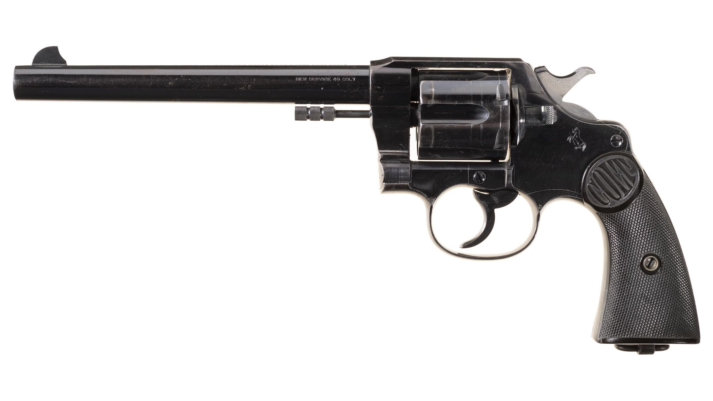 colt new service revolver frame size