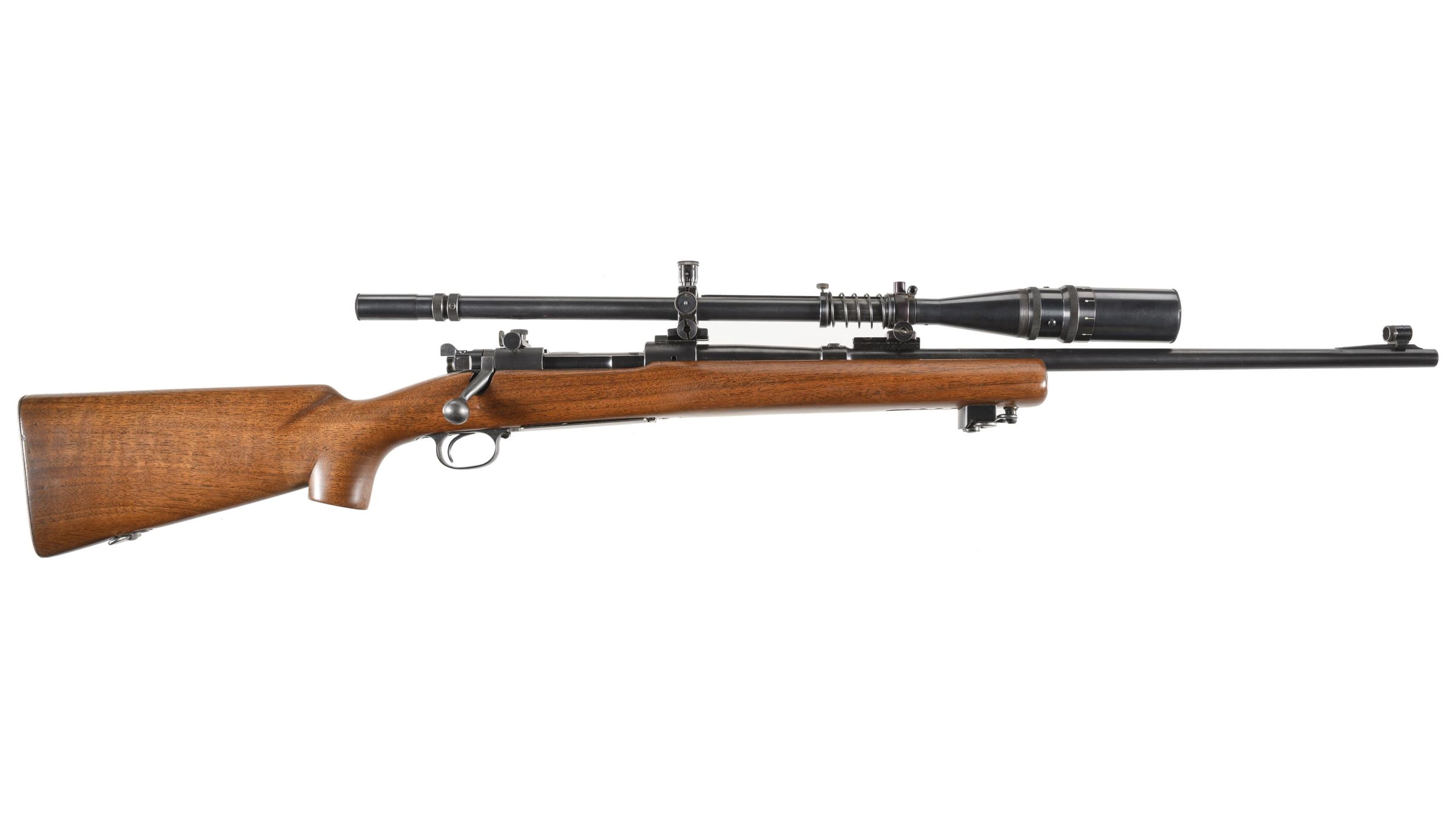Pre64 Winchester Model 70 National Match Rifle with Scope Rock