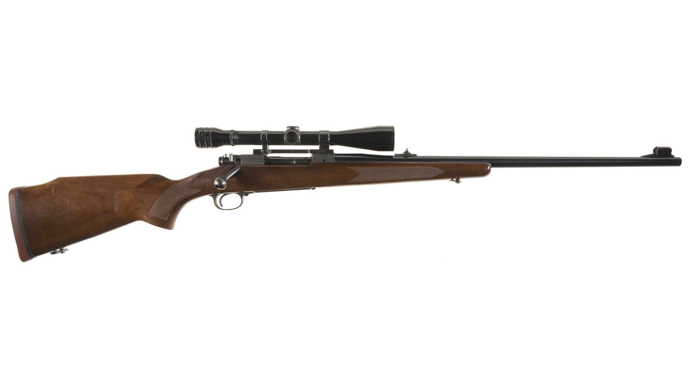 Pre-64 Winchester Model 70 Rifle in .375 H&H Magnum with Scope | Rock ...