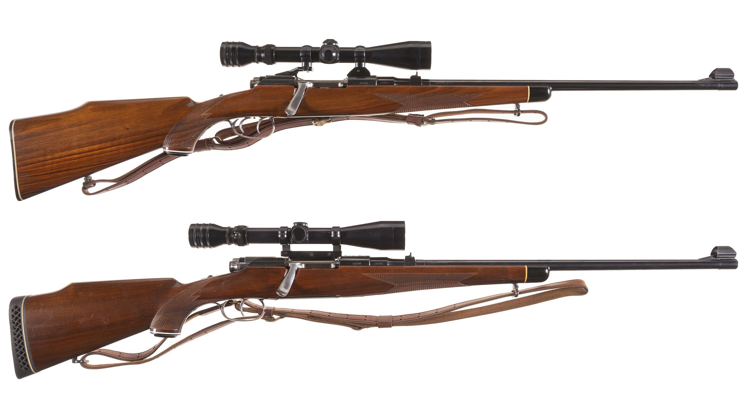 Two Steyr/Mannlicher-Schoenauer Model MCA Bolt Action Rifles | Rock ...