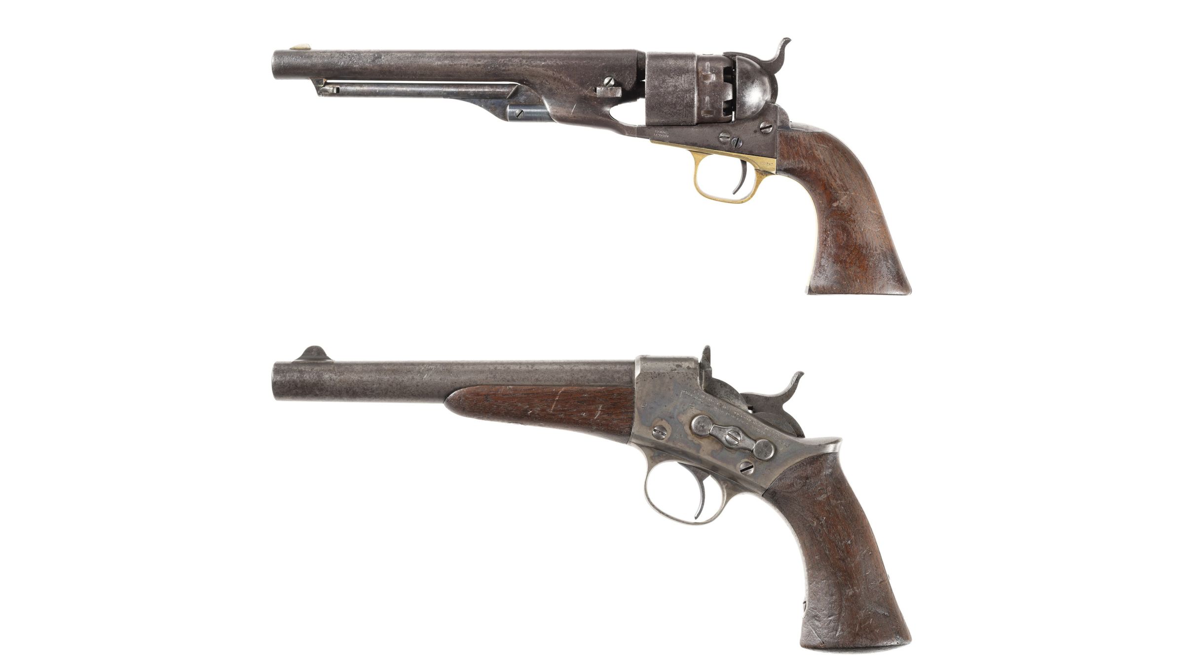 Two Antique American Handguns | Rock Island Auction