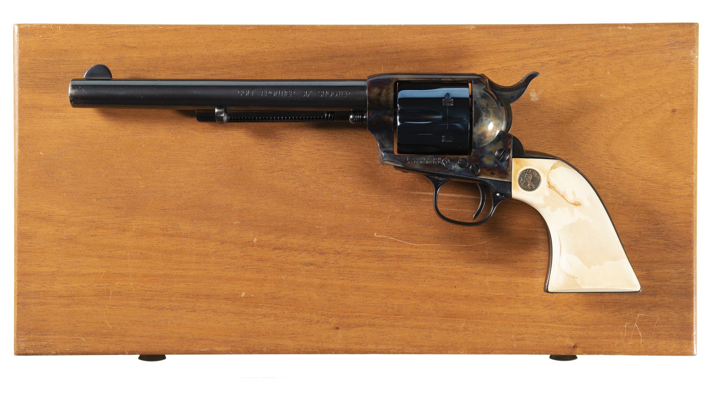 Antique Colt Frontier Six Shooter Single Action Army Revolver | Rock ...