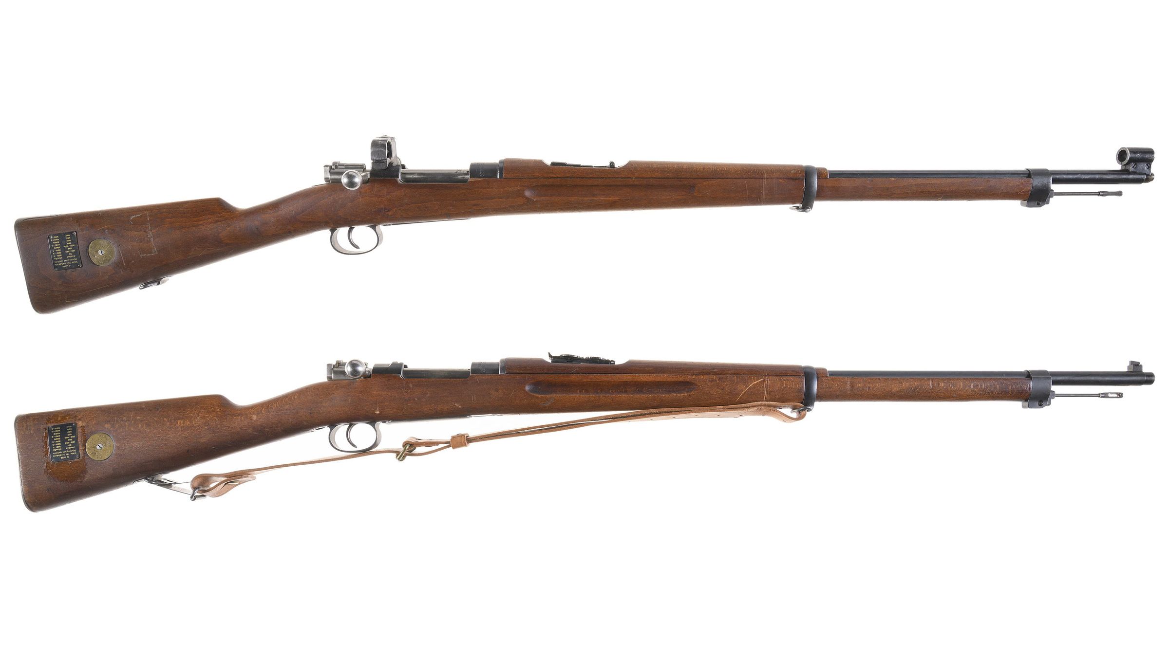 Two Swedish Carl Gustaf Model 1896 Bolt Action Rifles Rock Island Auction