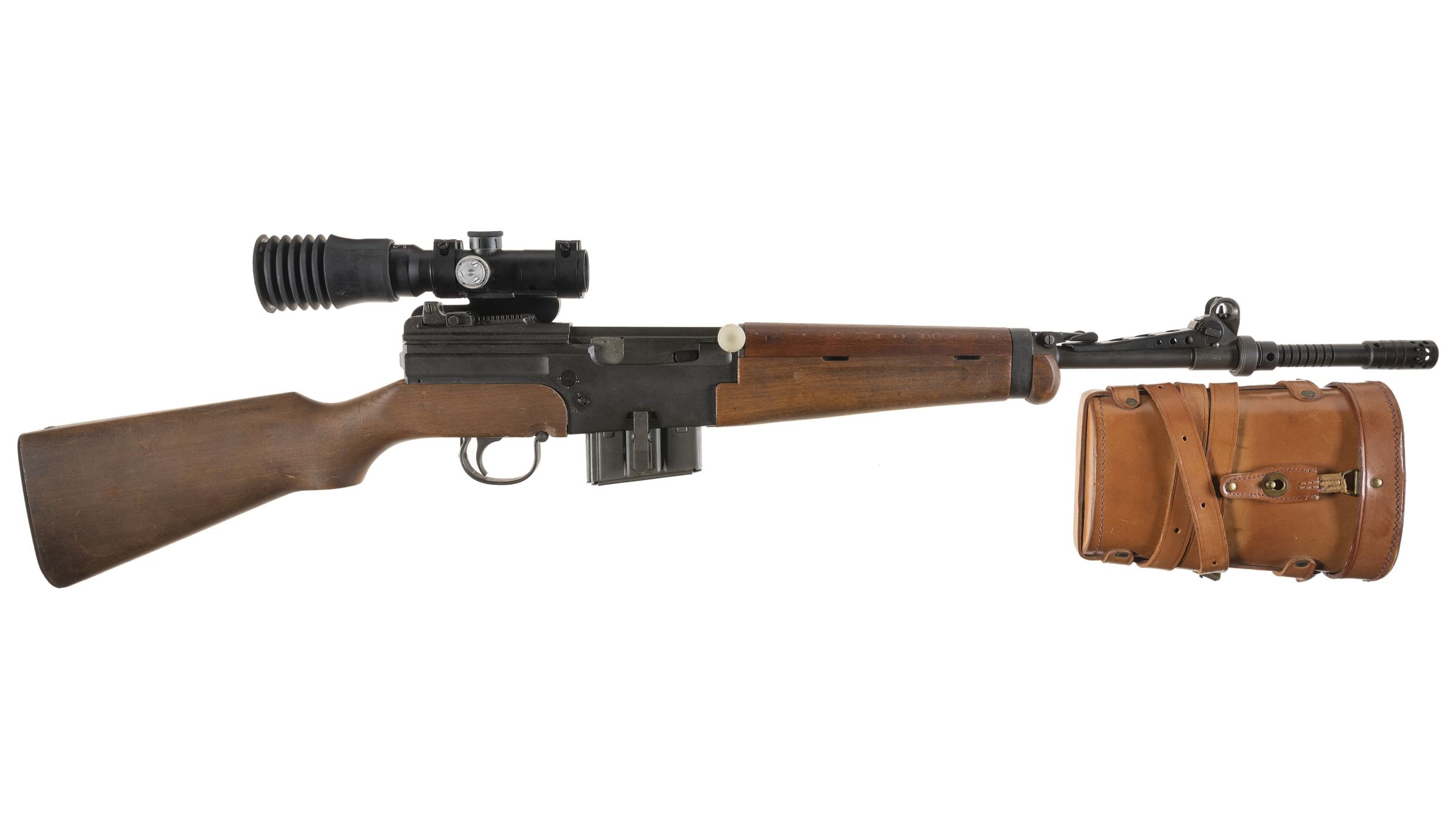 French MAS Model 49/56 Semi-Automatic Rifle with Scope | Rock Island ...