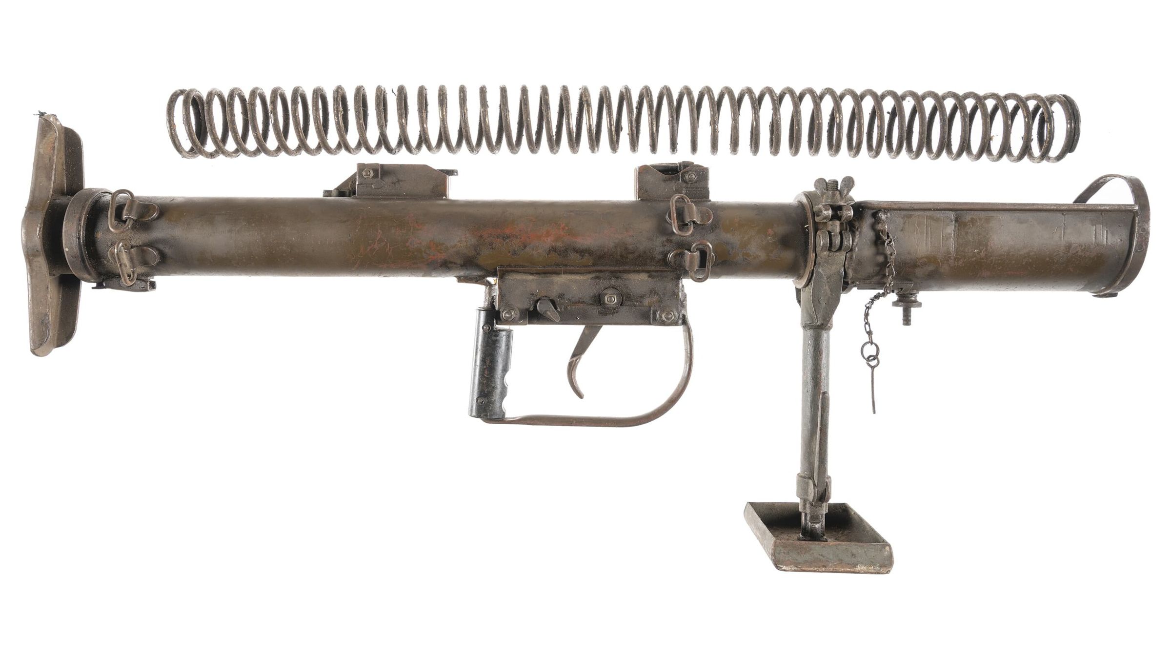 World War II British PIAT Mark I AntiTank Gun Rock Island Auction