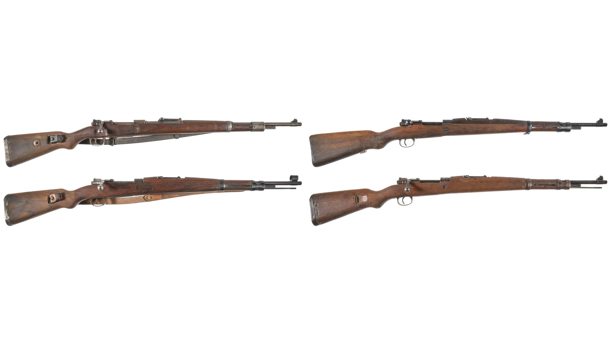 Four Yugoslavian Military Pattern Mauser Bolt Action Rifles | Rock ...