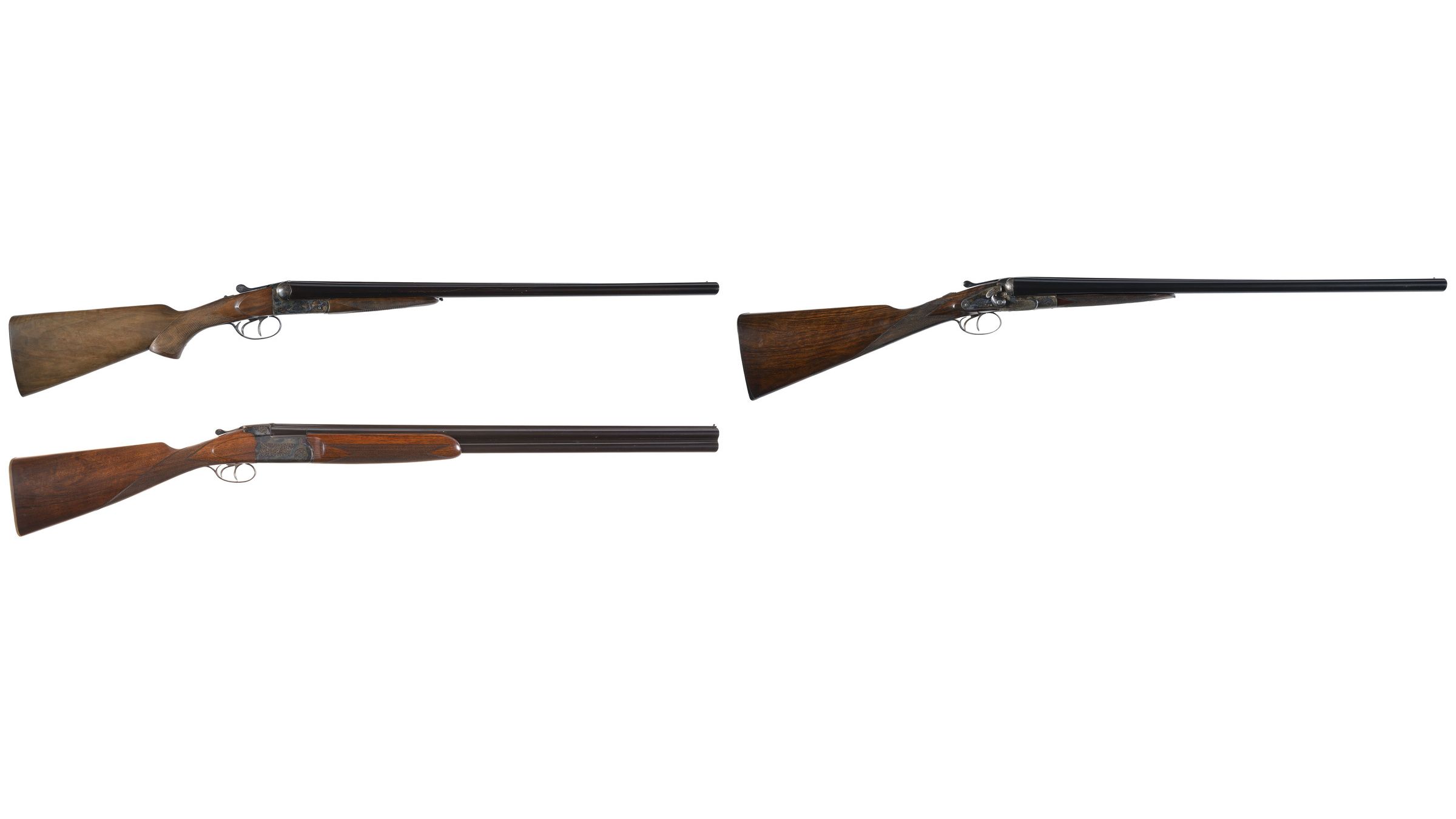 Three European Double Barrel Shotguns | Rock Island Auction