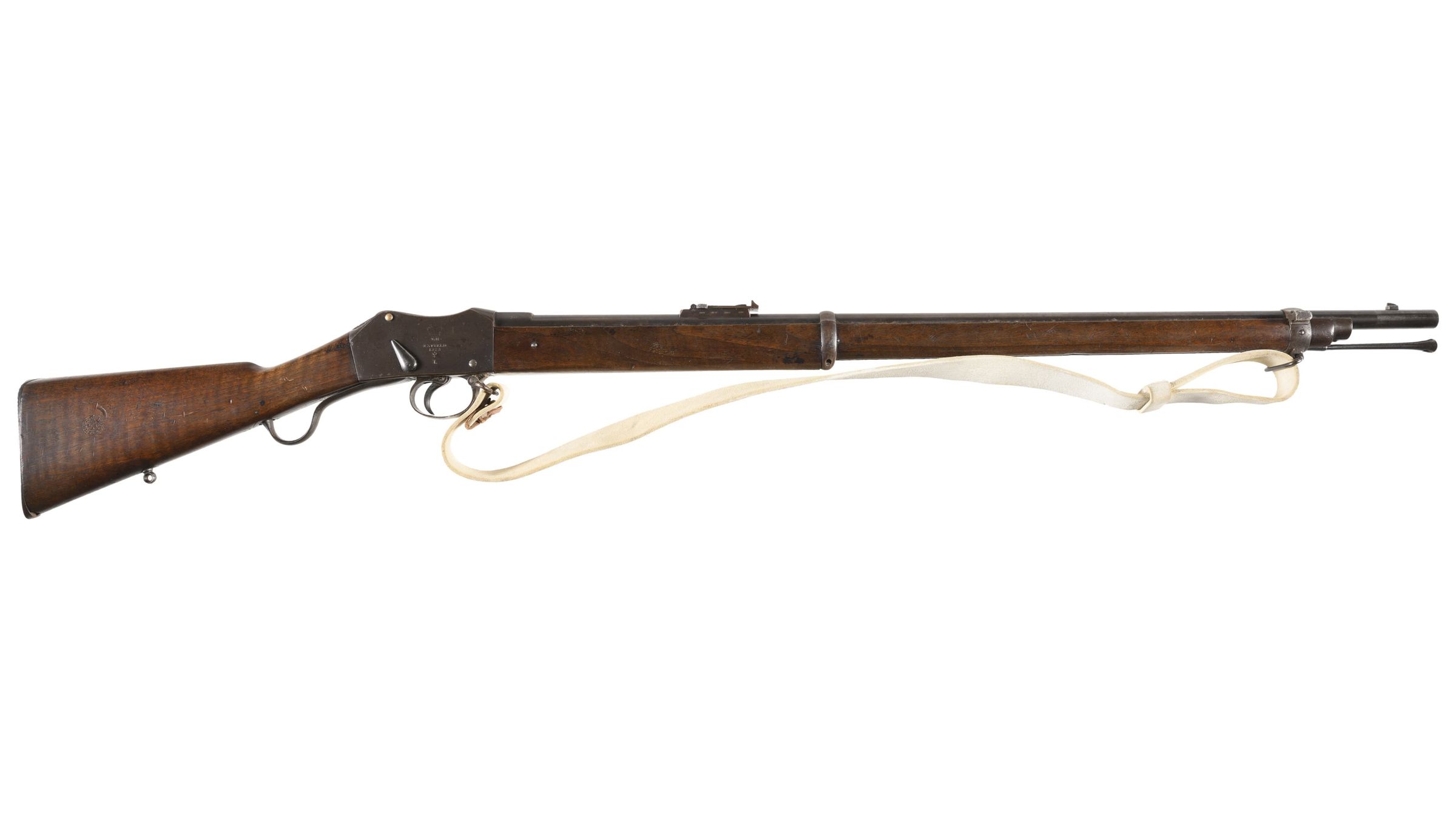 British Enfield MartiniHenry Mk. I Rifle Rock Island Auction