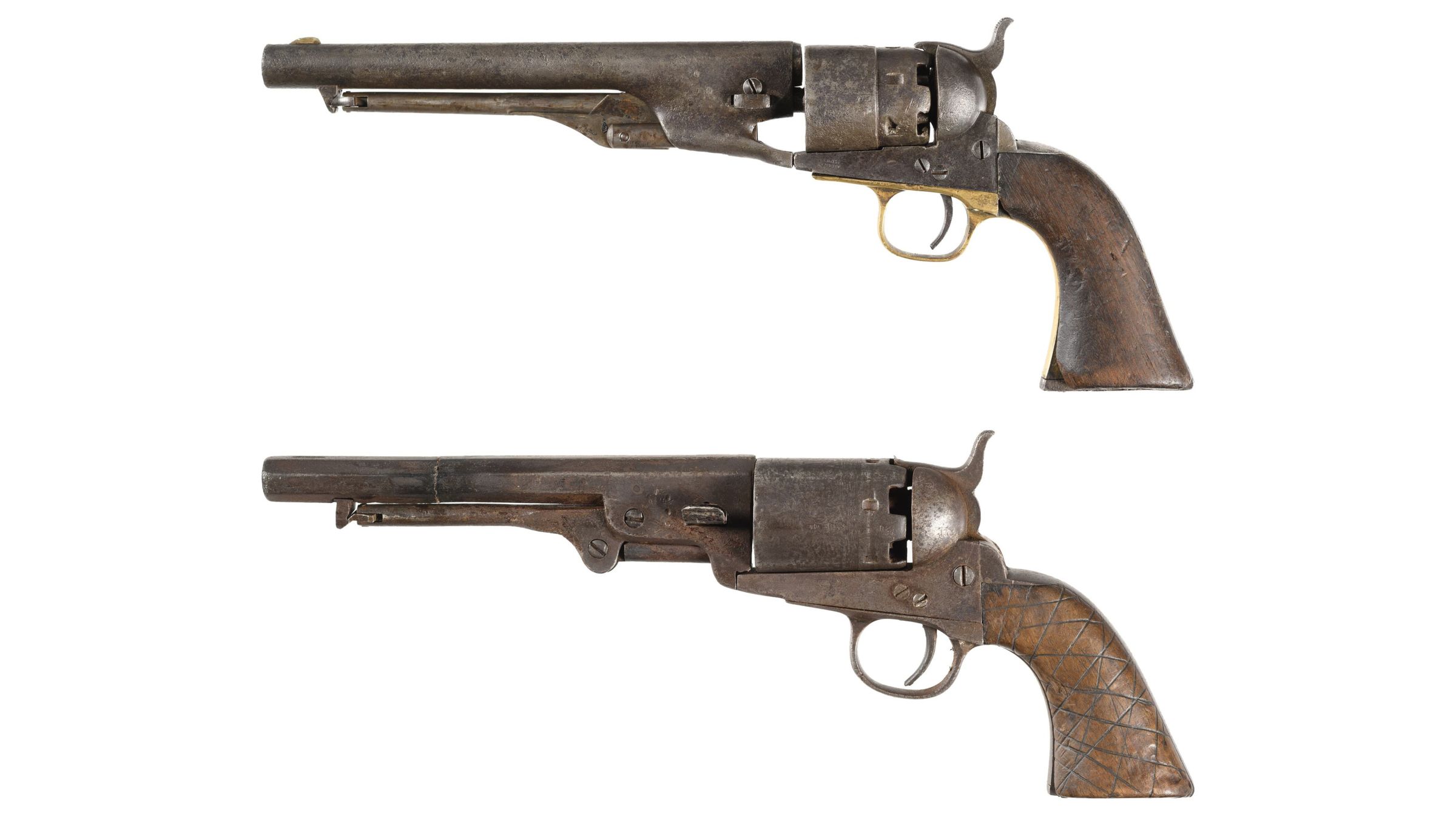 Two Colt Pattern Percussion Revolvers | Rock Island Auction