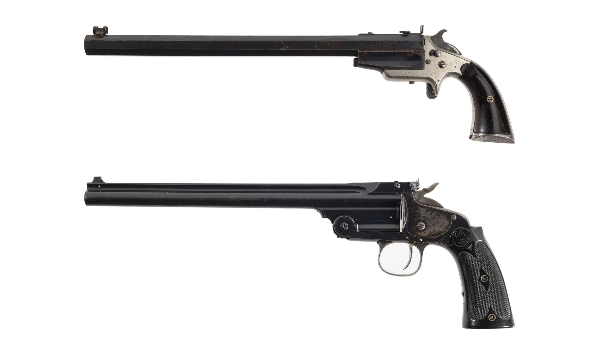 Two American Single Shot Pistols Rock Island Auction