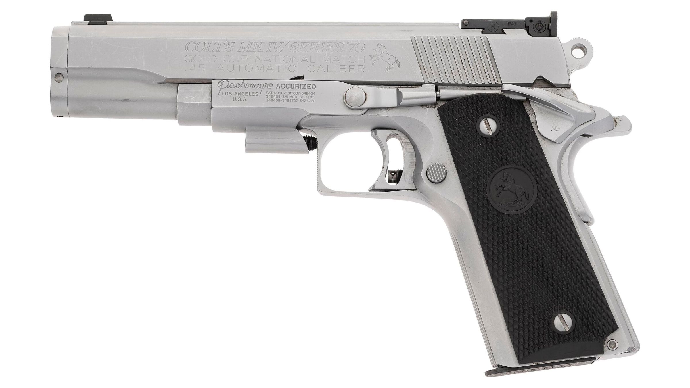 Colt Gold Cup National Match Pachmayr Signature Model Pistol