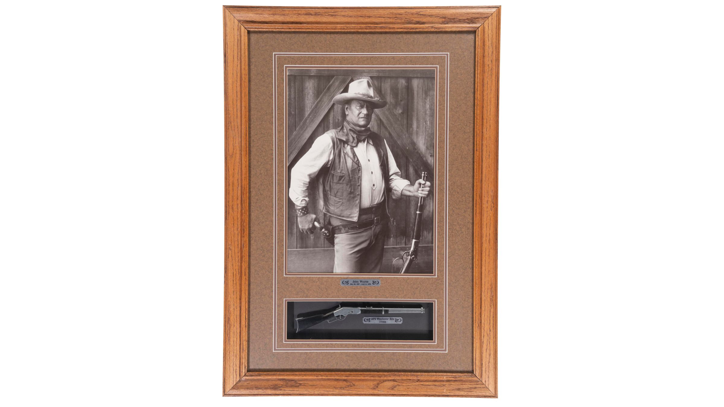 Two Framed John Wayne Photographs | Rock Island Auction