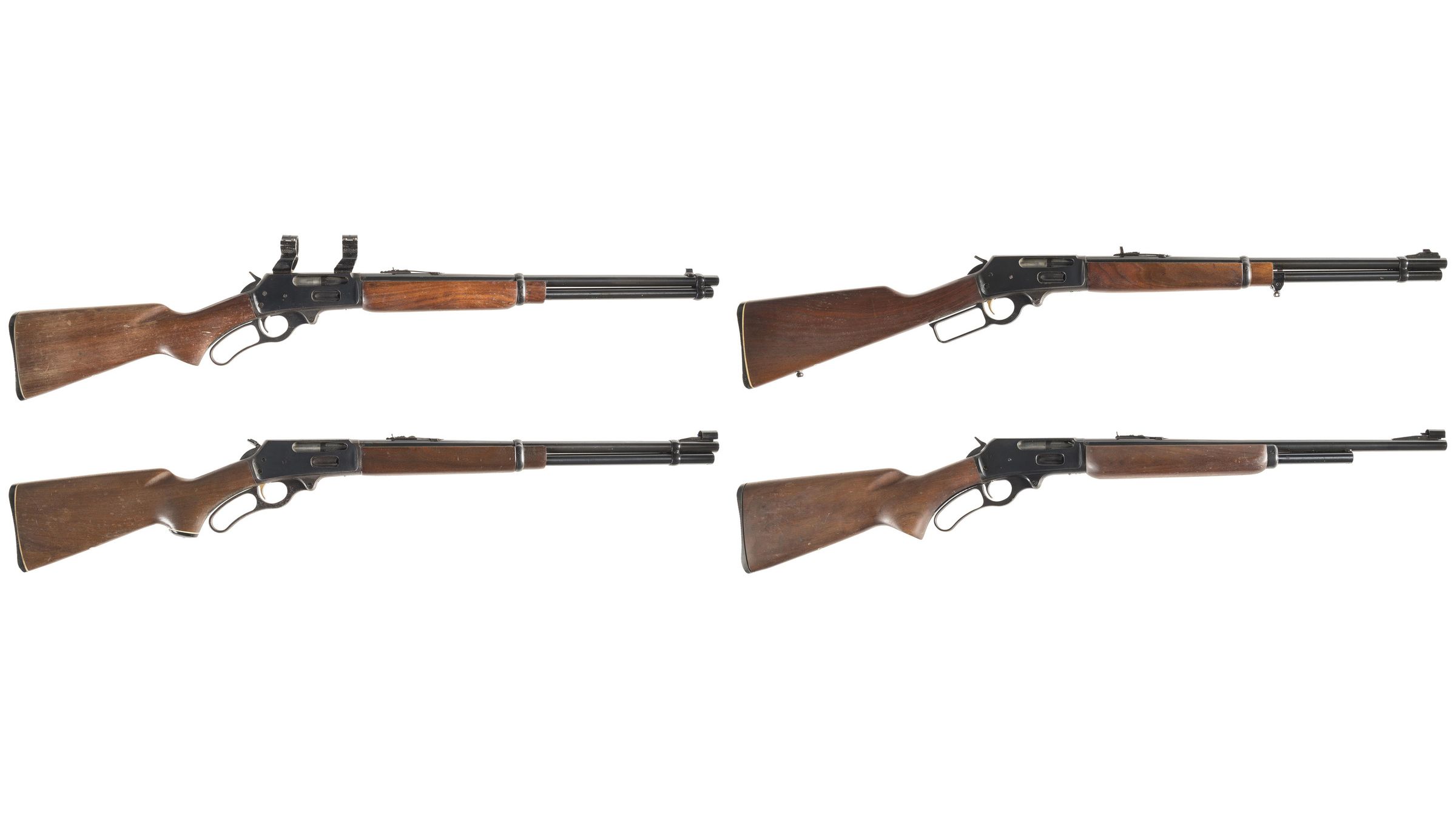 Four Marlin Model 366 Lever Action Rifles | Rock Island Auction