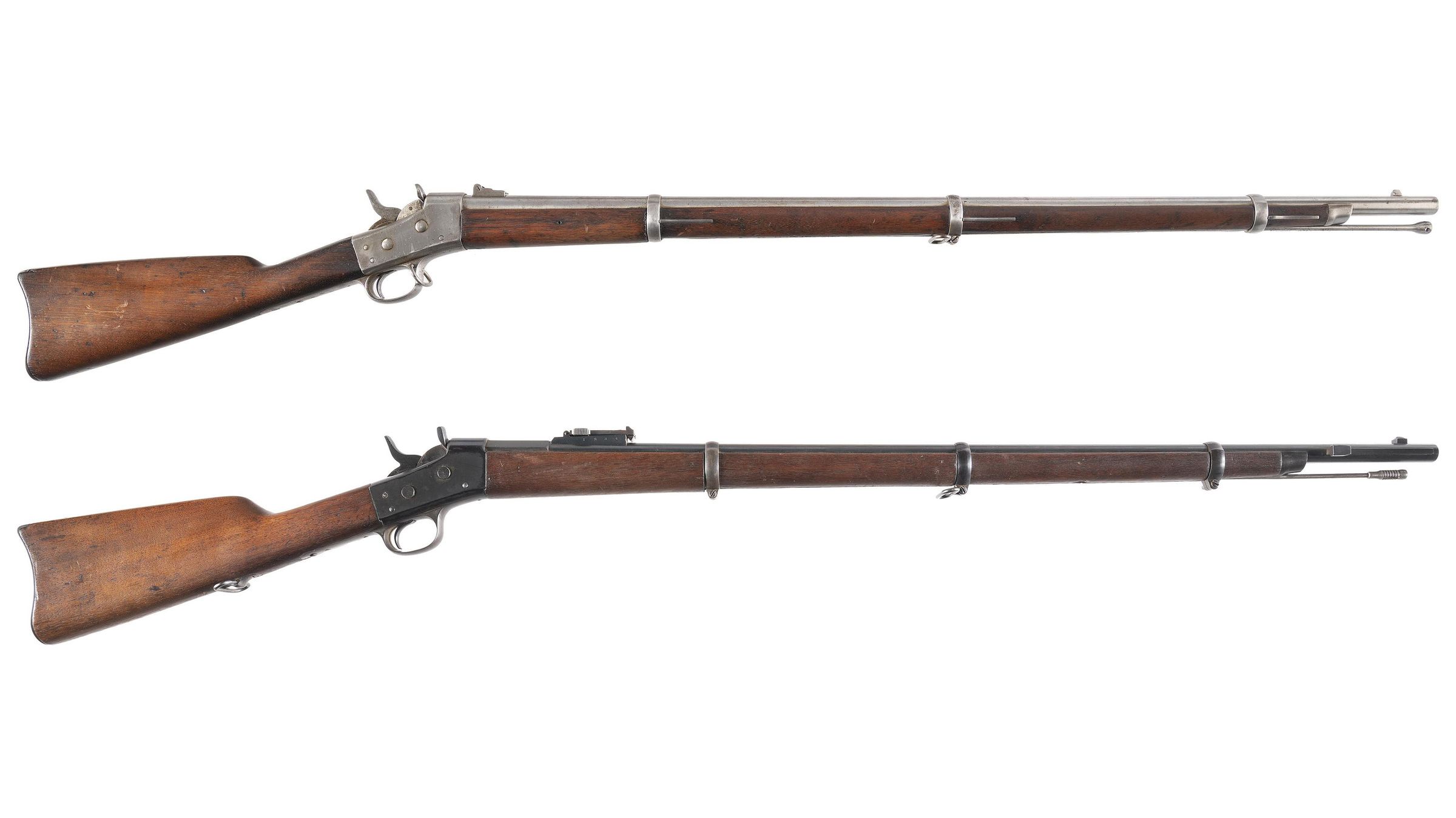 Two Remington Rolling Block Rifles | Rock Island Auction