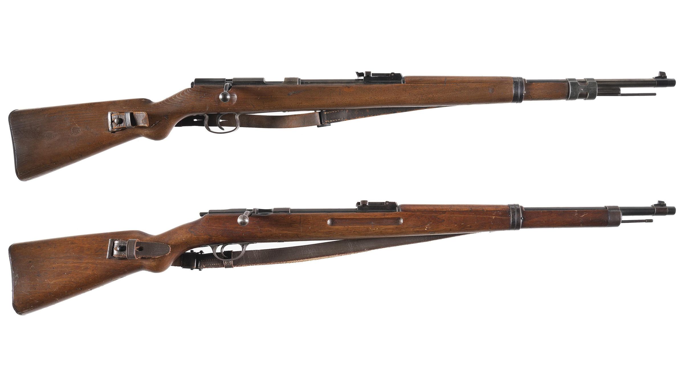 Two German Military Bolt Action Single Shot Training Rifles | Rock ...