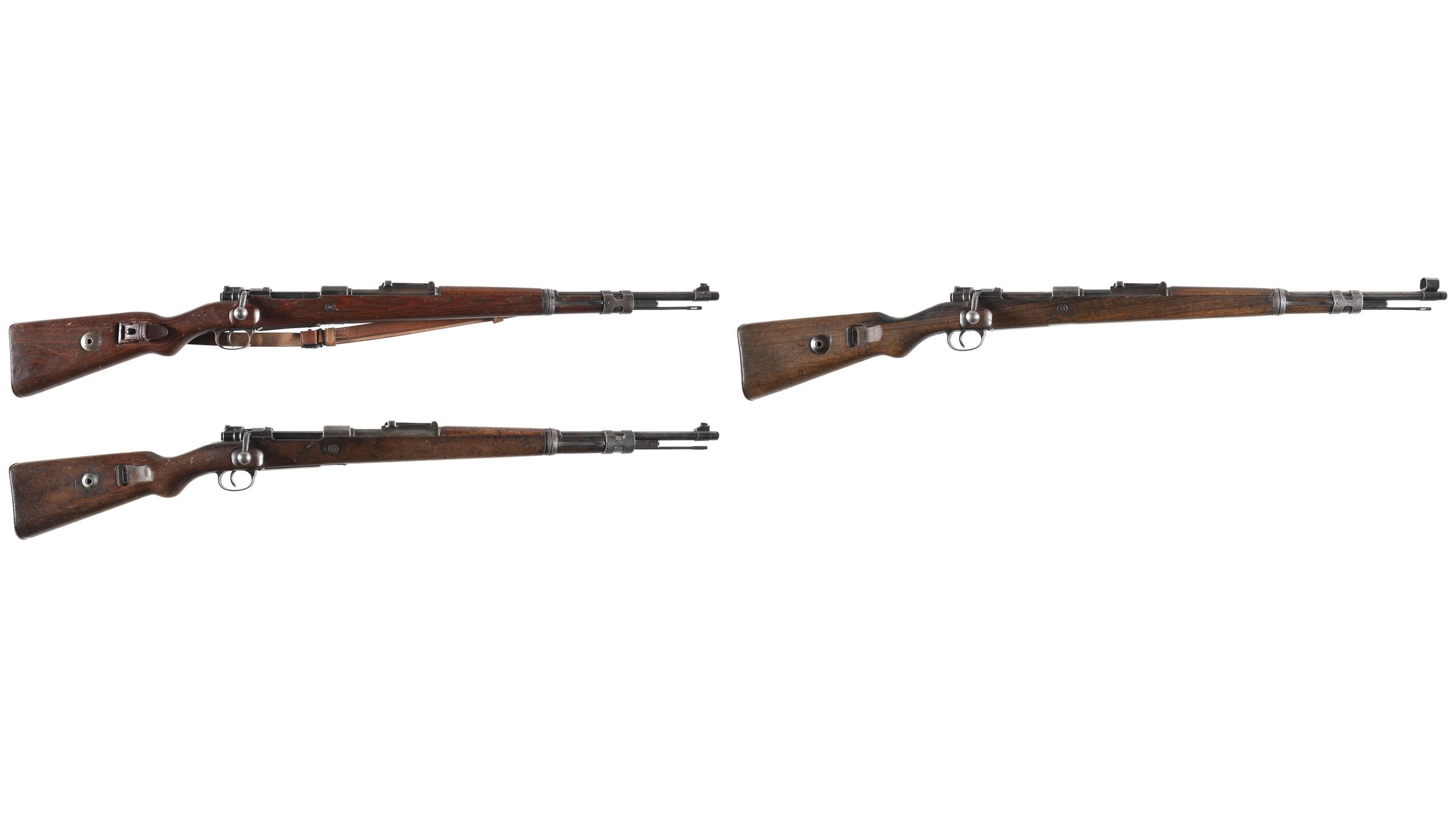 Three German Military Proofed K98 Bolt Action Rifles | Rock Island Auction