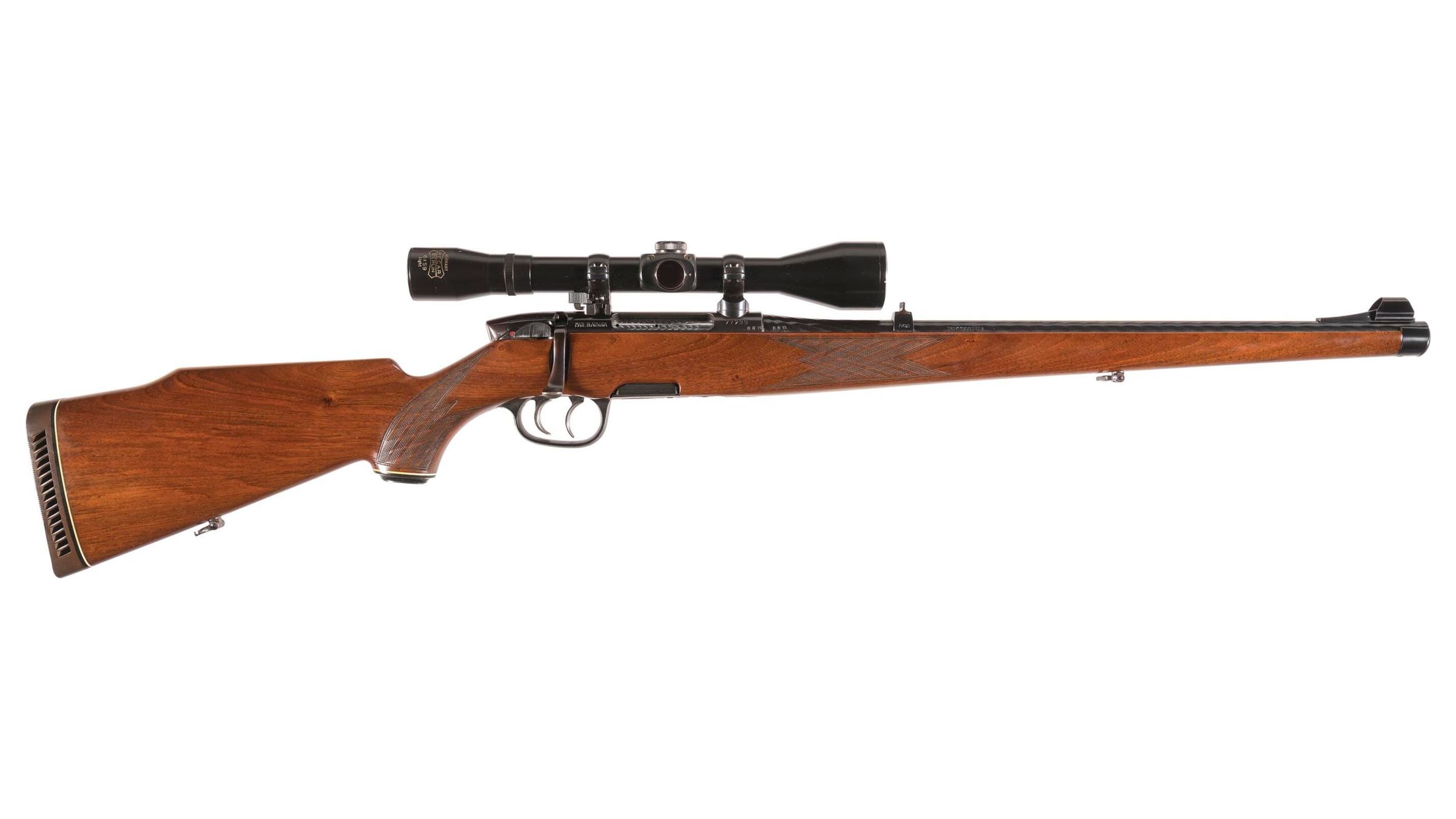 Steyr Model L Bolt Action Rifle With Scope Rock Island Auction 6672