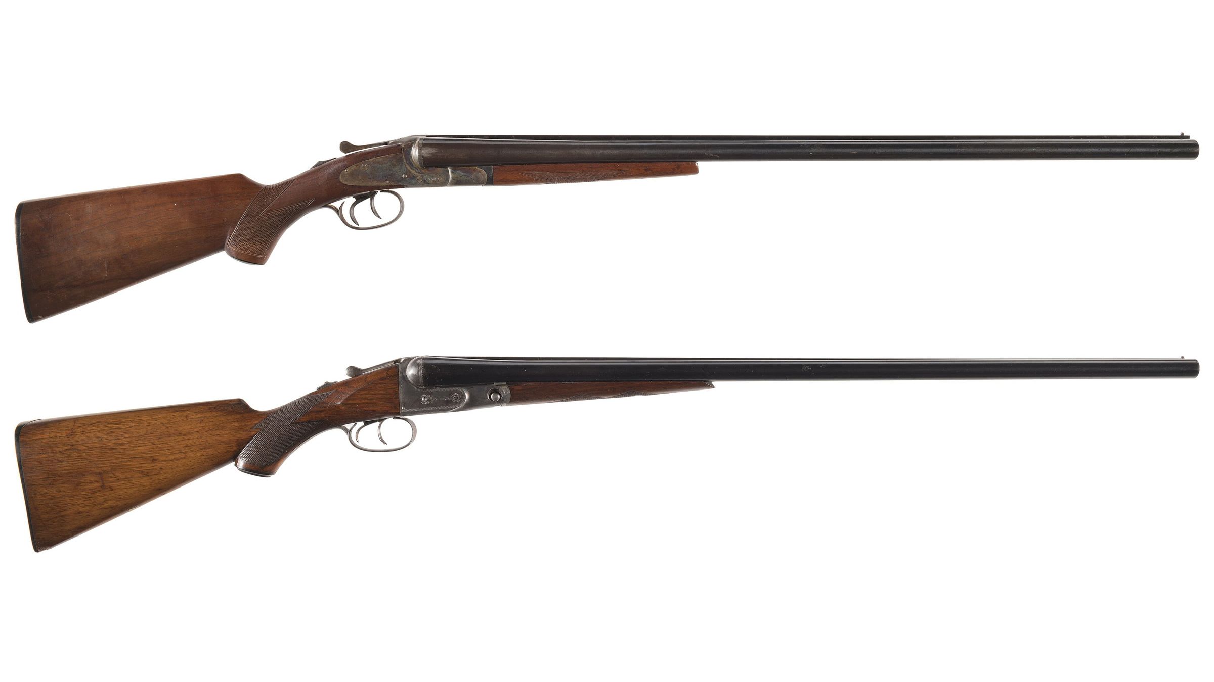 Two American Double Barrel Shotguns Rock Island Auction
